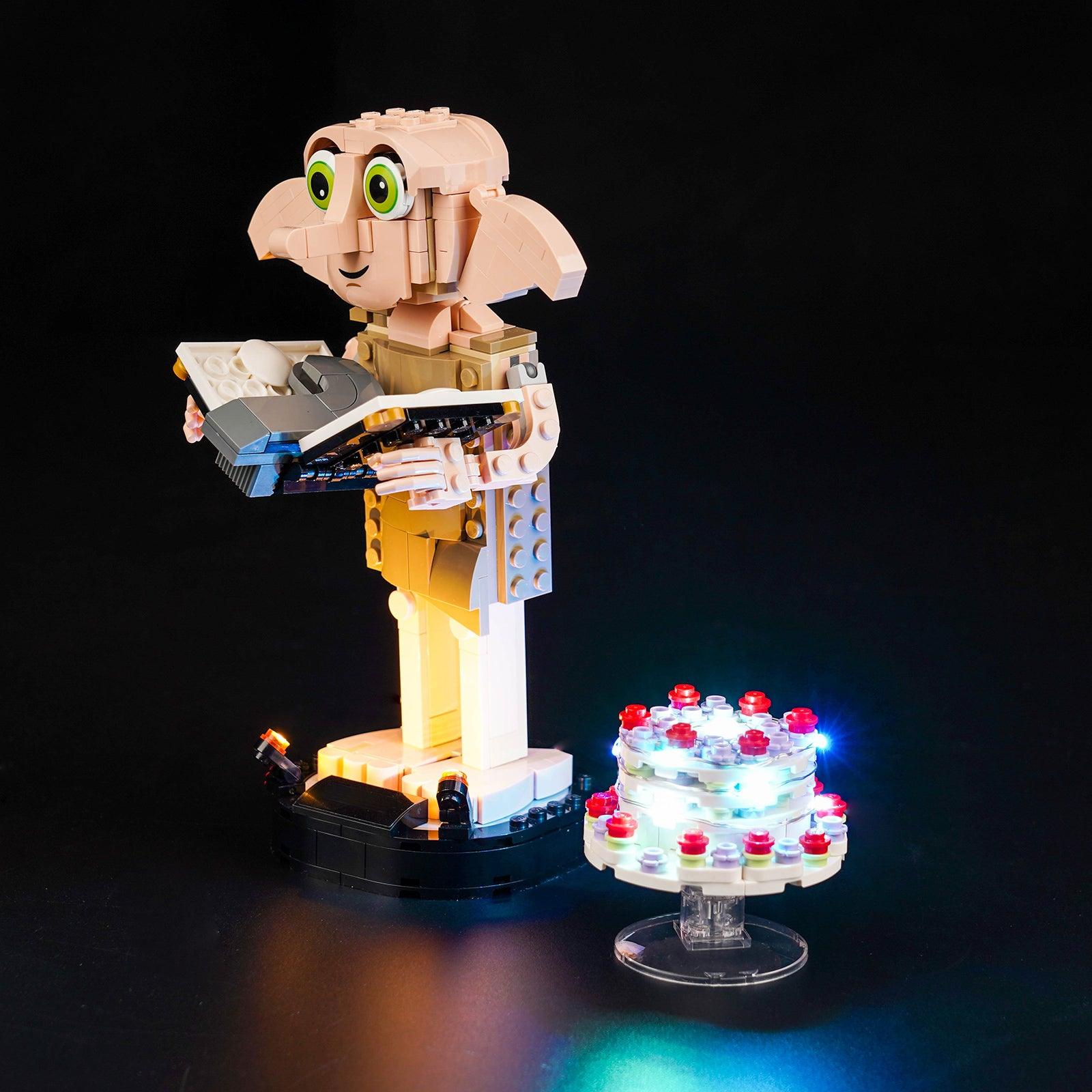 LEGO Harry Potter Dobby the House Elf 76421 Light Kit - DIY Lighting Set for LEGO Building Blocks - Perfect for Display & Night Light in Bedroom or Office
