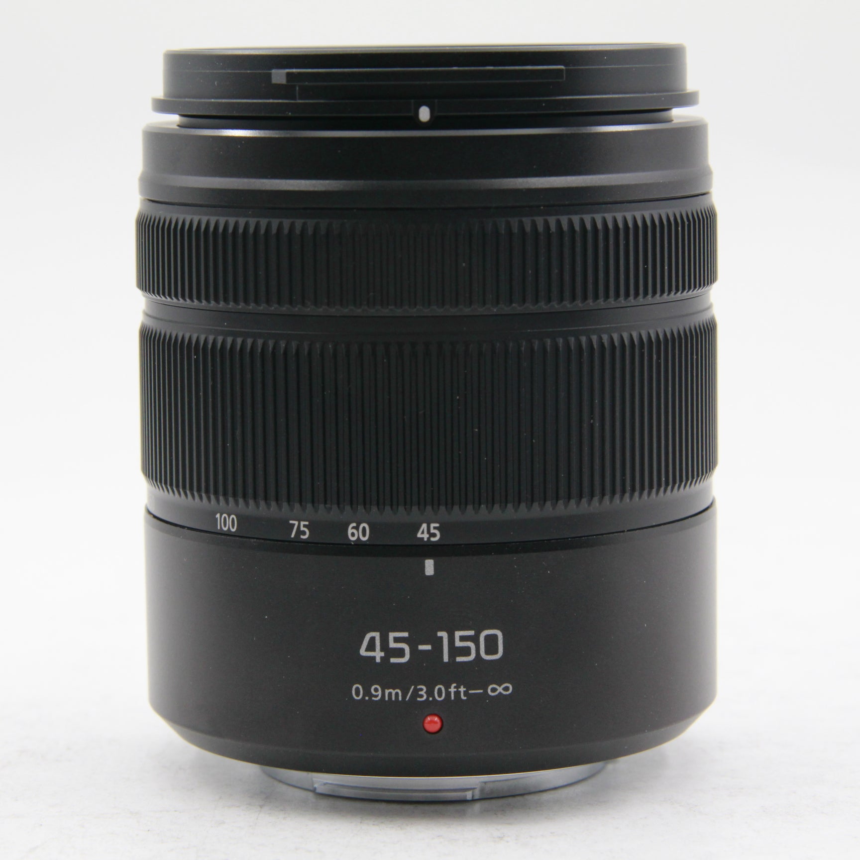 Panasonic Lumix G Vario 45-150mm f/4-5.6 ASPH MEGA O.I.S. Telephoto Zoom Lens (Matte Black) - Open Box - Perfect for Travel Photography & Wildlife Shooting