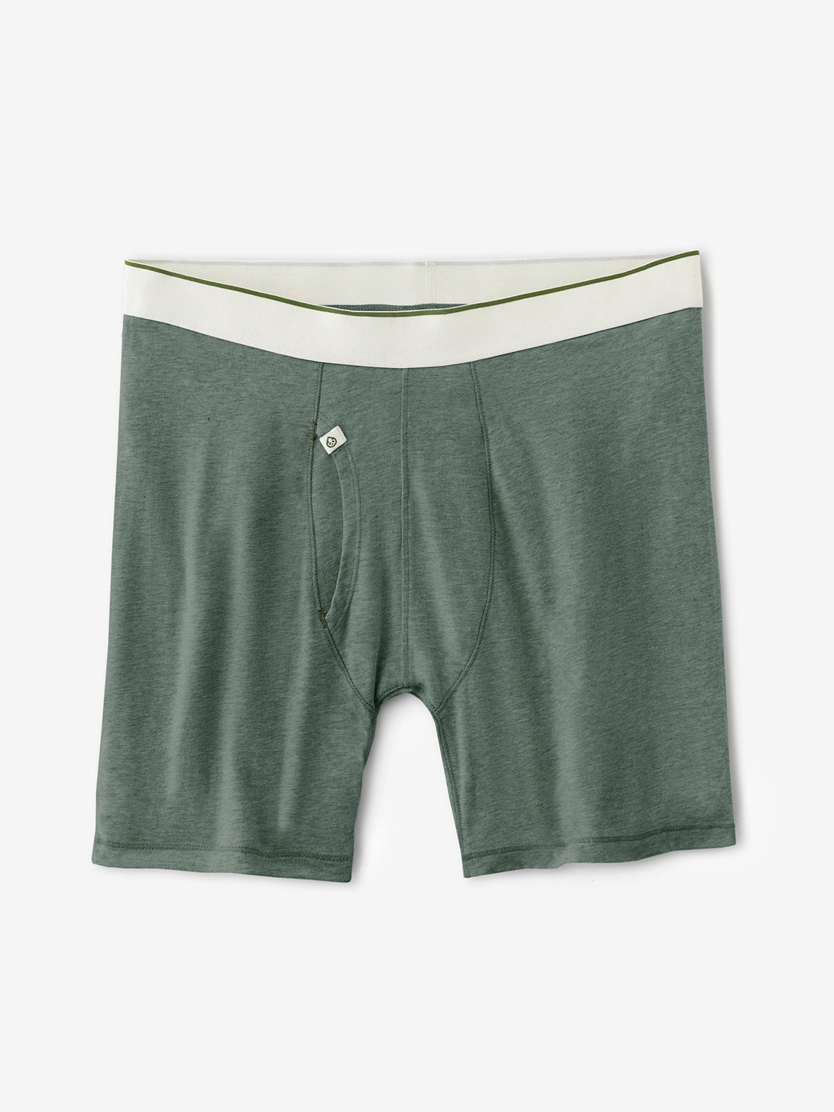 BamBare Boxer Briefs for Men - Soft Breathable Cotton Underwear with Comfortable Waistband - Perfect for Workout, Running, and Daily Wear