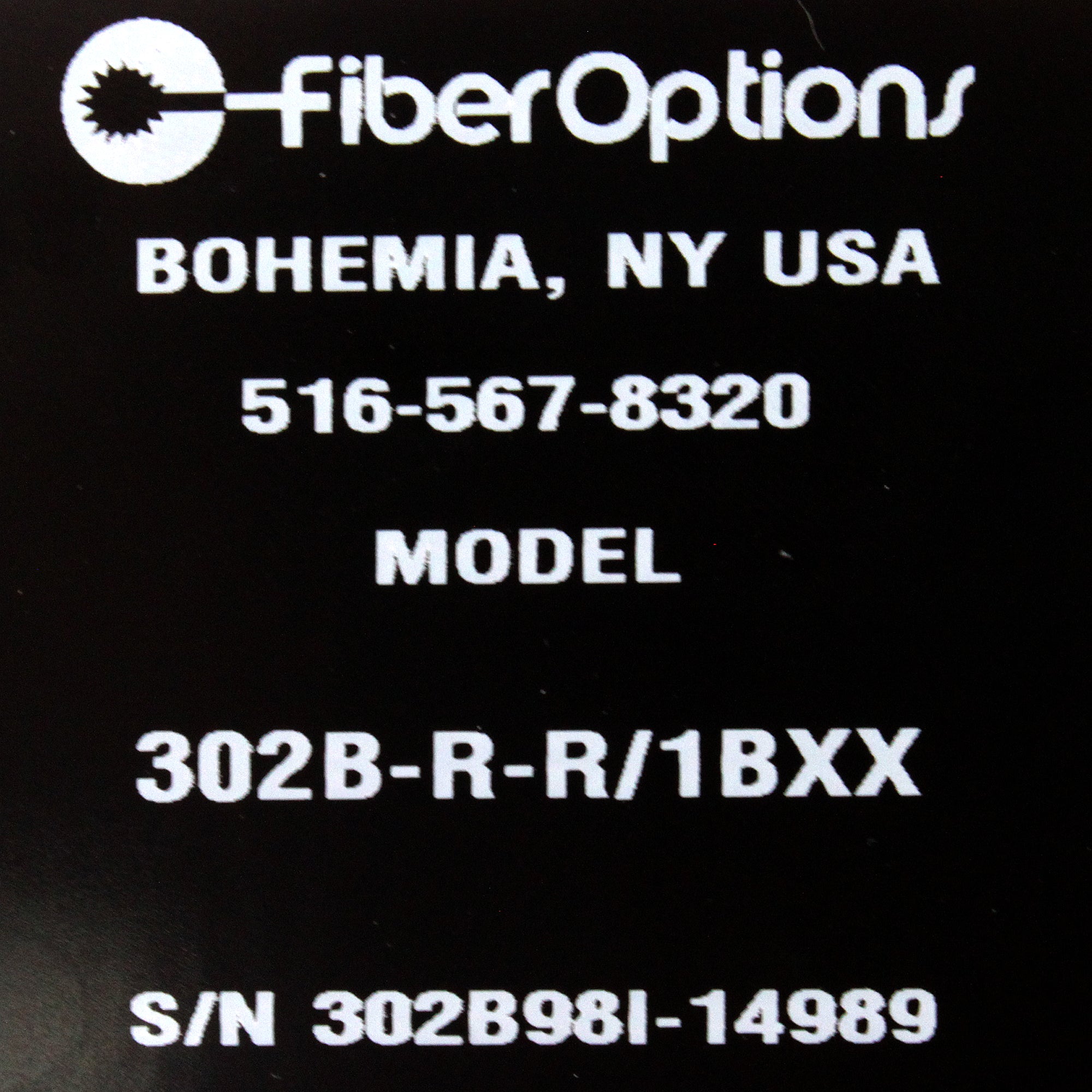 FIBER OPTIONS 302B 4 4/1BXX Fiber Optic Audio Transceiver Receiver - High-Speed Digital Audio Transmission for Home Theater & Professional Studio Systems