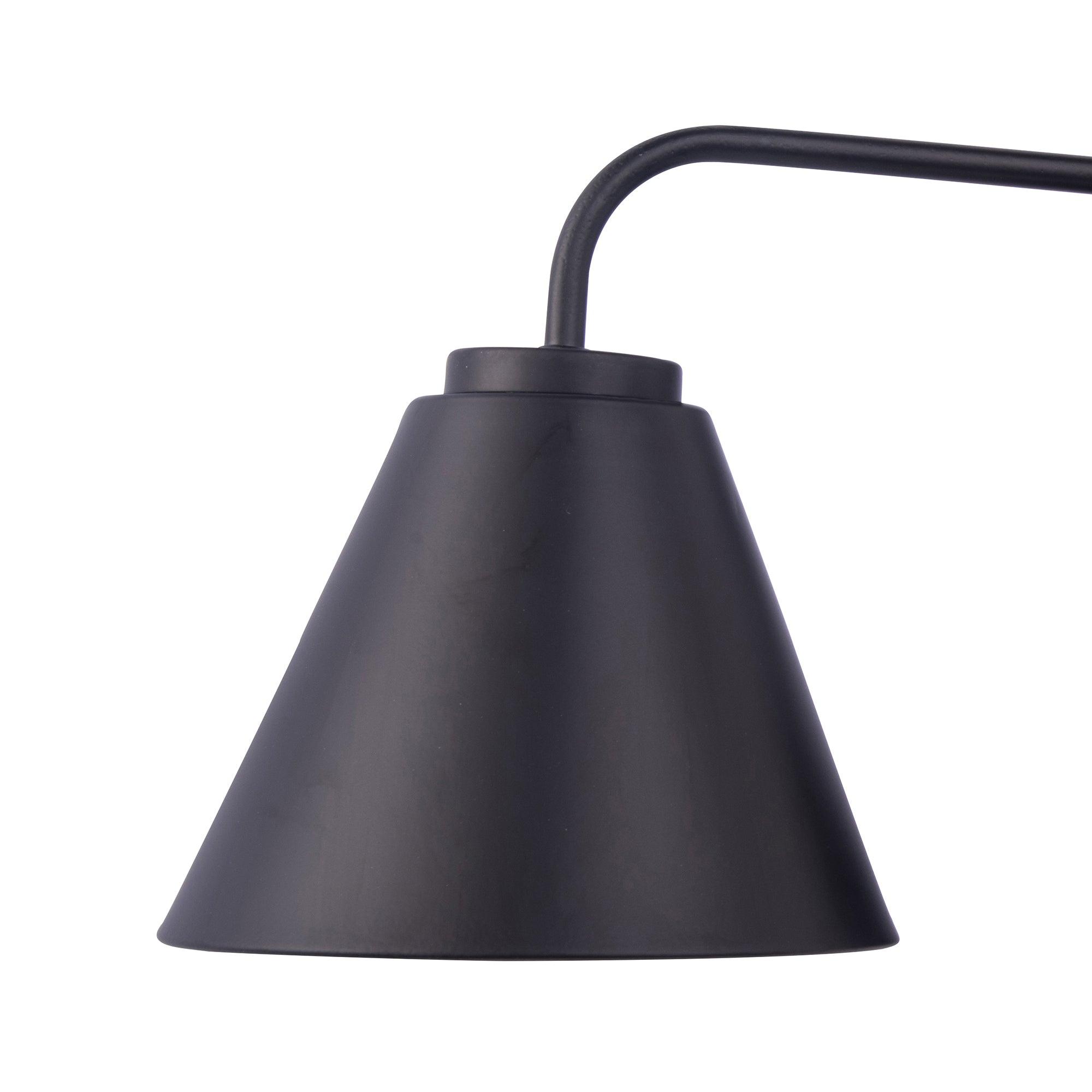 Modern 2-Light Loft Style Vanity Light - Brushed Nickel Bathroom Sconce for Contemporary Bedroom & Powder Room Lighting