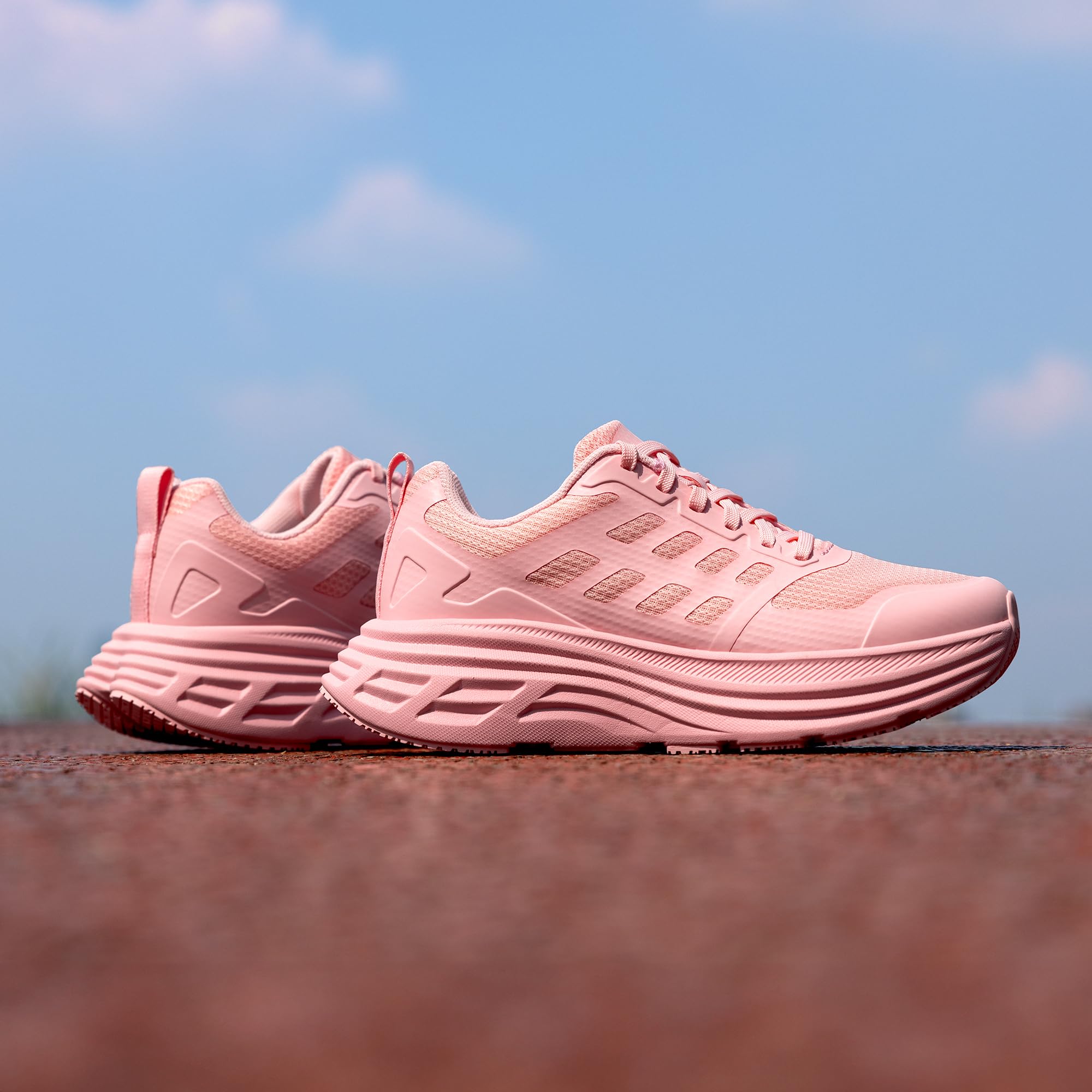 NORTIV 8 Women's Walking Shoes - Cushioned Running Tennis Sneakers with ActiveFloat Technology, Non-Slip Comfortable Breathable Gym Workout Shoes for Women - Perfect for Walking, Running, Gym Training & Casual Wear