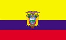 5x8 Feet Ecuador Nylon Flag - All Weather Resistant, Heavy Duty Outdoor Flag with Brass Grommets - Perfect for Parades, Sporting Events & Home Decoration - All Star Flags
