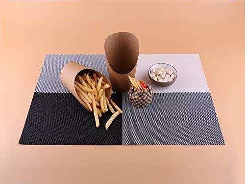 KINGZHUO 14oz 100-Pack Disposable Kraft Paper Ice Cream Cups - Eco-Friendly Party Dessert Containers for Frozen Treats, Waffles, French Fries & Snacks - Perfect for Birthday Parties, Picnics & Food Trucks (100 Pcs)