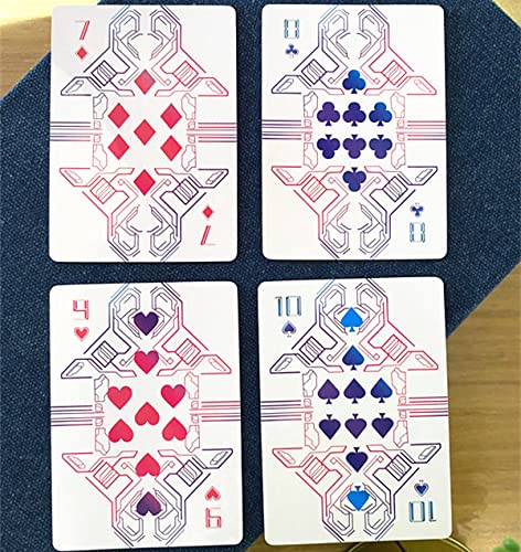 Premium White Knight Cardistry Playing Cards - Professional Poker Deck for Magic Tricks, Card Games & Collectibles - Ideal for Adults, Kids, Parties & Cardistry Performances