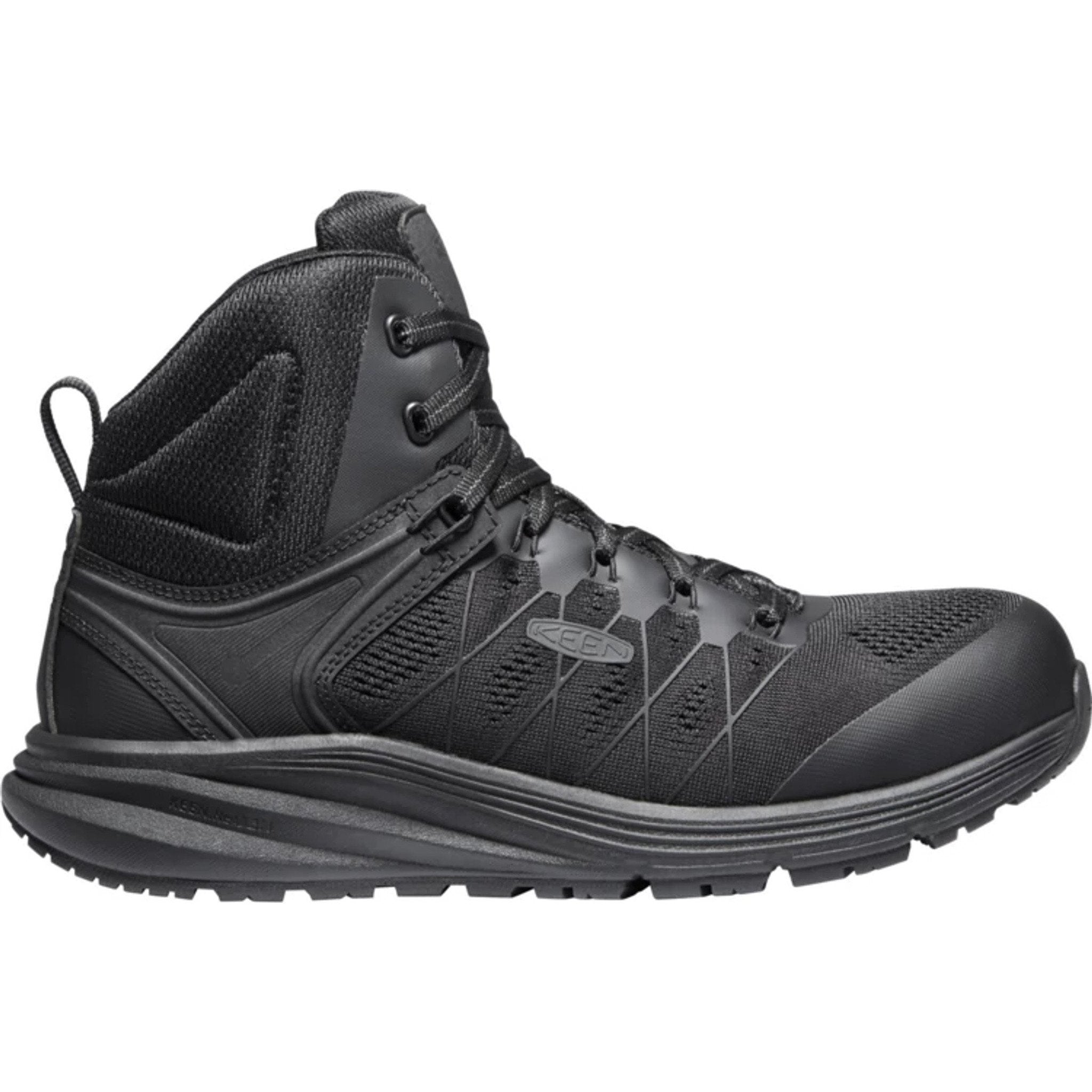 KEEN Men's Vista Energy Boot with Carbon Fiber Toe - Medium & Wide Width Hiking Shoes for Outdoor Adventures & Work Safety