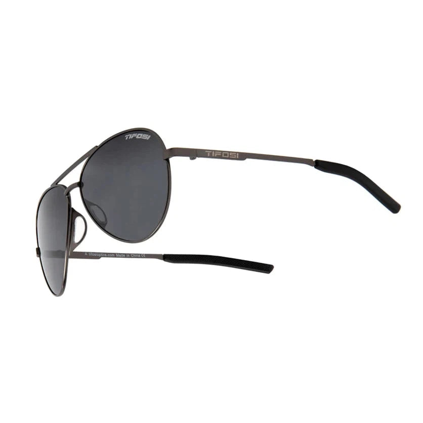 Tifosi Schwae Graphite Sunglasses - Polarized Sports Shades for Running, Cycling & Outdoor Activities - UV Protection & Lightweight Design