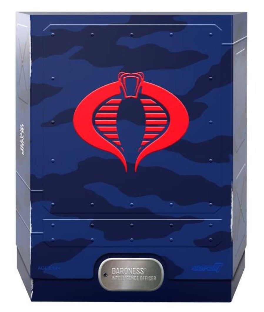 Baroness G.I. Joe Super7 Action Figure - Collectible Vintage Toy for Fans | Perfect for Display, Gifts & Action Figure Collections