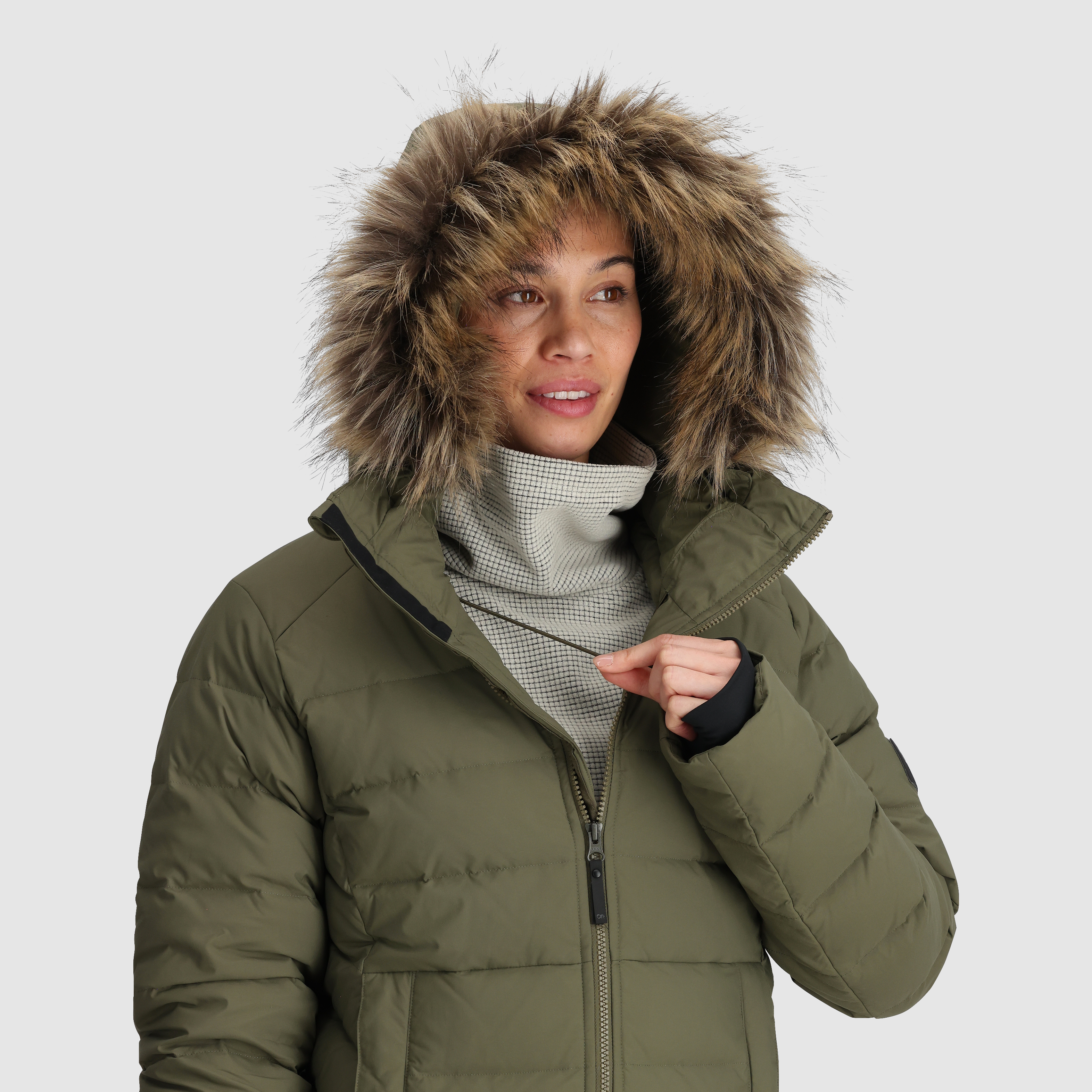 Women's Cozy Lux Down Parka - Ultra Warm Winter Coat for Cold Weather, Fashionable Hooded Jacket for Outdoor Activities & Daily Wear