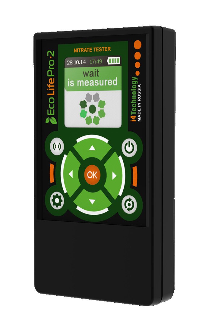 EcoLifePro 2 Nitrate & TDS Water Tester - High Accuracy Food and Water Quality Detector for Baby Food, Meat, Fish, Vegetables, Fruits | Fast Home Testing Kit | Perfect for Kitchen Safety, Aquarium Monitoring & Hydroponic Gardening
