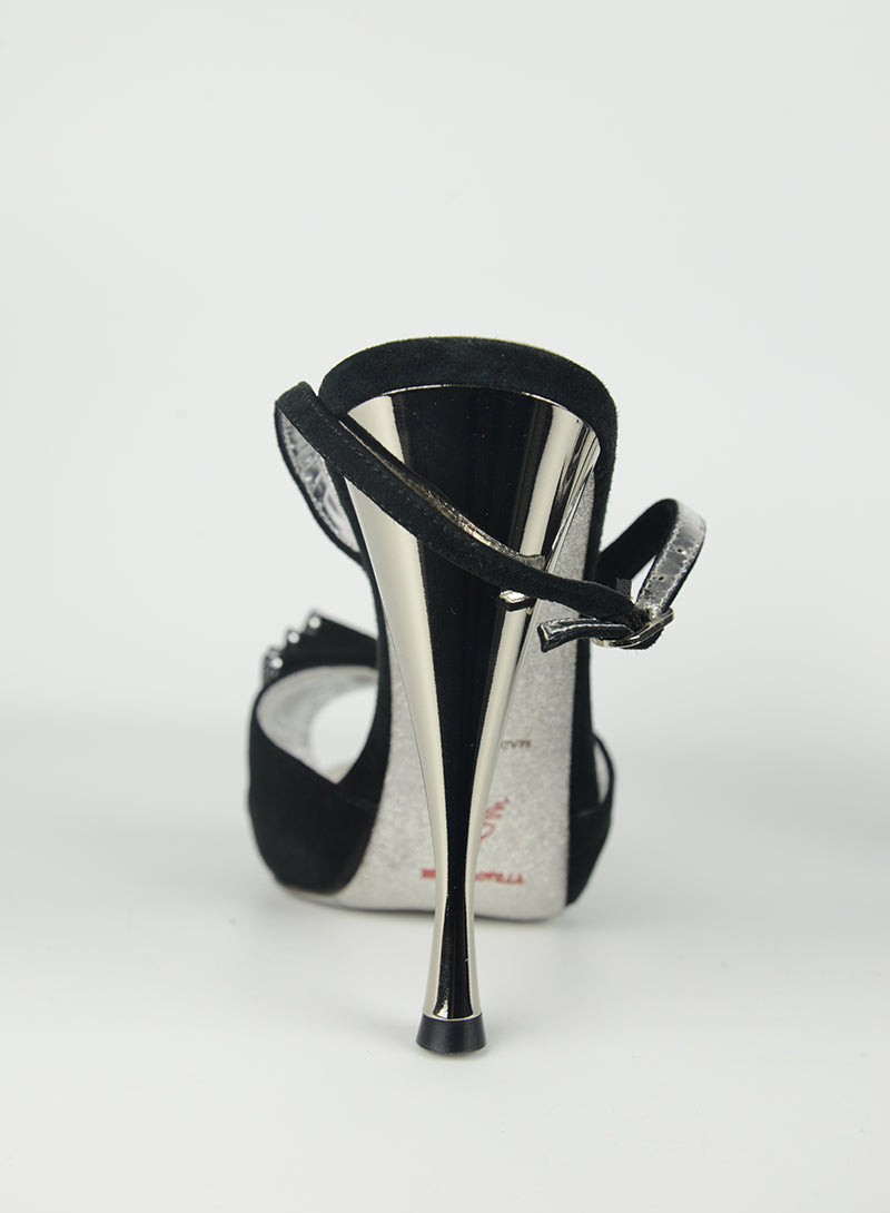 Rene Caovilla Black Bow Sandals Size 38 | Elegant Women's Dress Shoes for Weddings, Parties & Special Occasions
