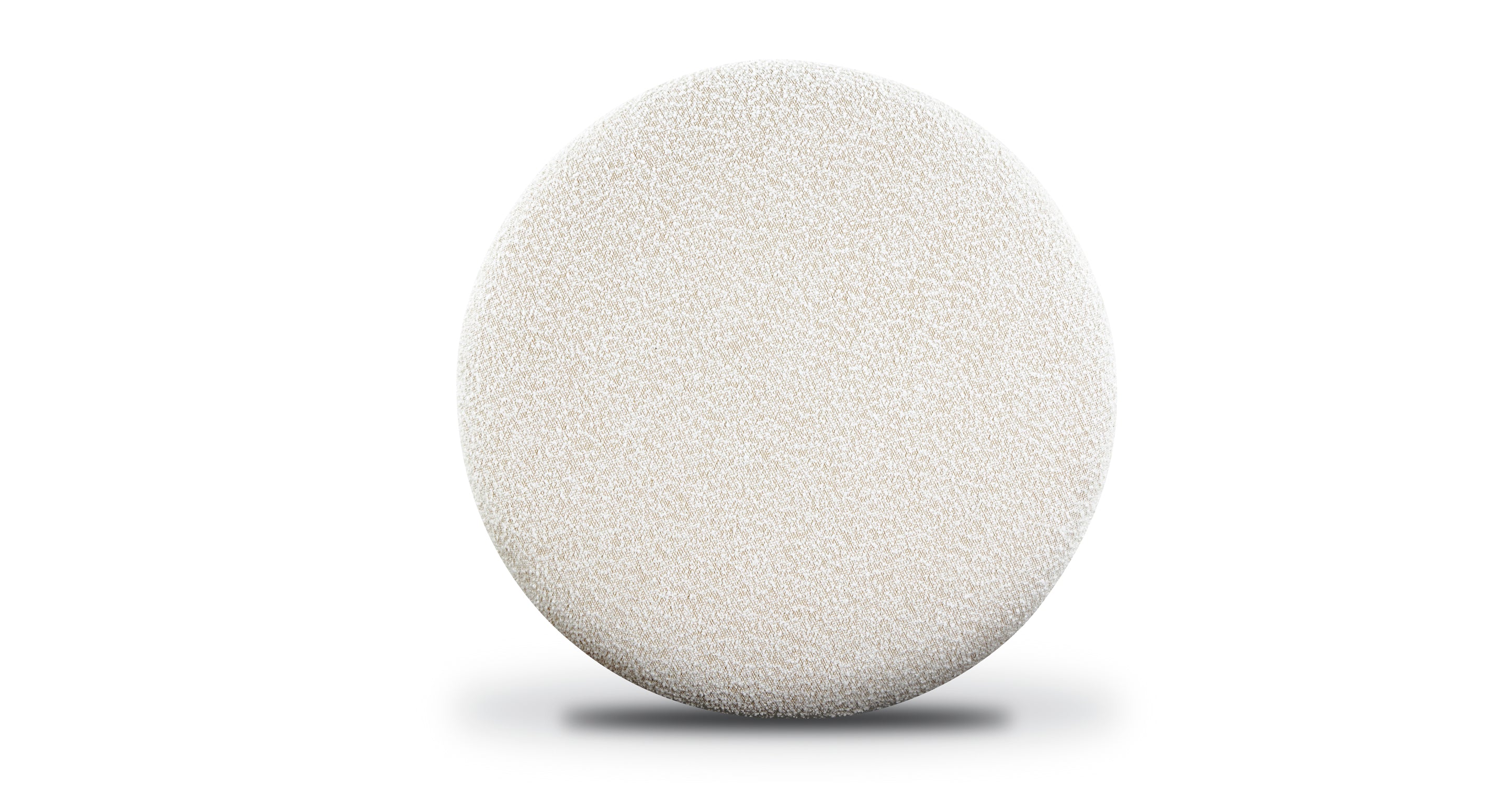 Circa Ottoman - Modern Round Storage Ottoman with Tufted Upholstery, Perfect for Living Room, Bedroom, or Nursery as Footrest, Seating & Storage Bench