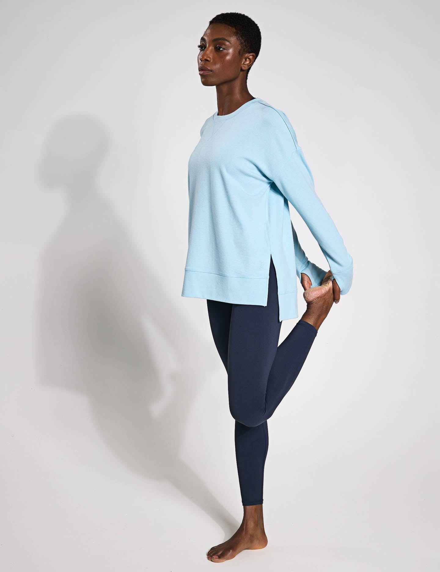 Shelby Sweat Light Blue - Comfortable & Stylish Sweatshirt for Men & Women | Perfect for Casual Wear, Gym, and Outdoor Activities