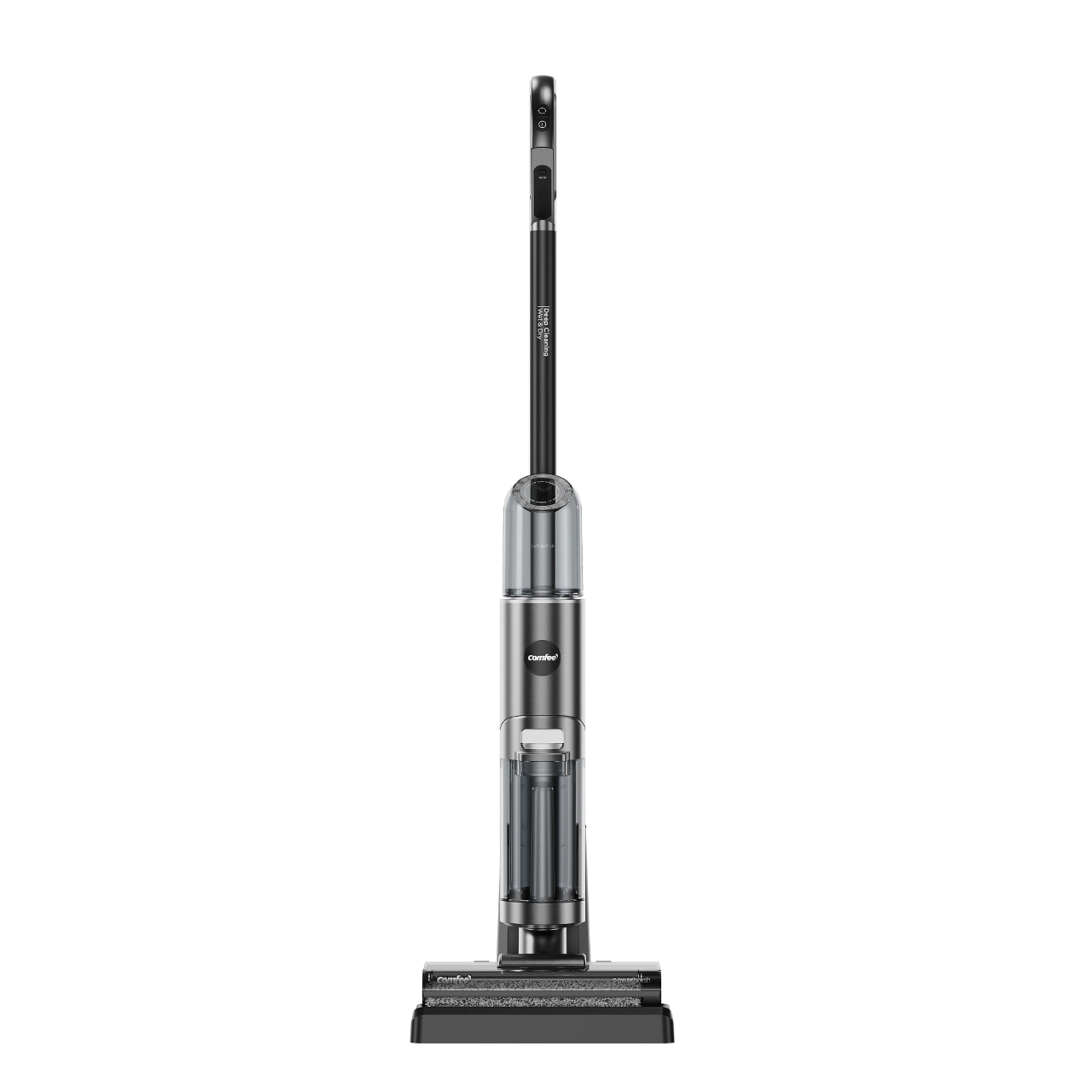 COMFEE CXC05APGY Multi-Function Vacuum Mop Combo - 2-in-1 Wet Dry Floor Cleaner for Hardwood, Tile & Laminate - Perfect for Home, Office & Pet Hair Cleaning