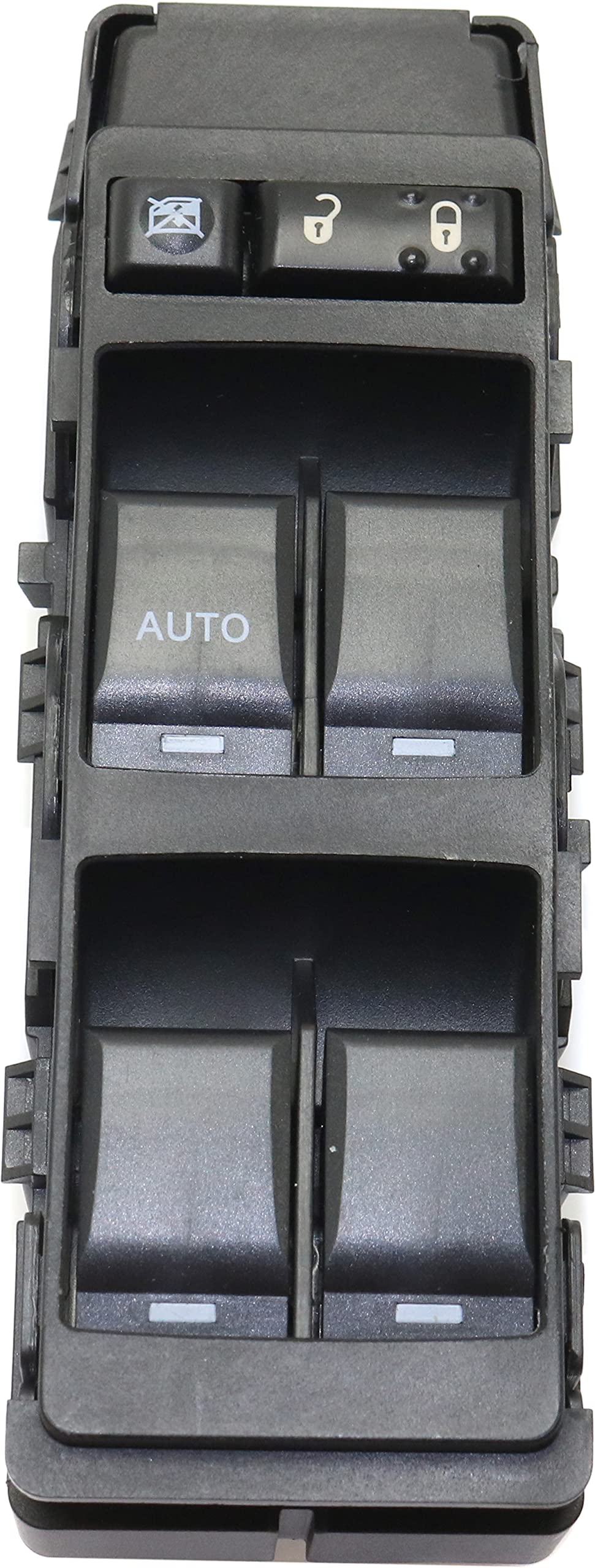 Garage-Pro Master Power Window Switch Replacement for Jeep Patriot & Compass 2011-2017 - Black One-Touch Driver Side Window Control with 13-Prong Blade Connector | Easy DIY Installation & Car Window Repair Upgrade
