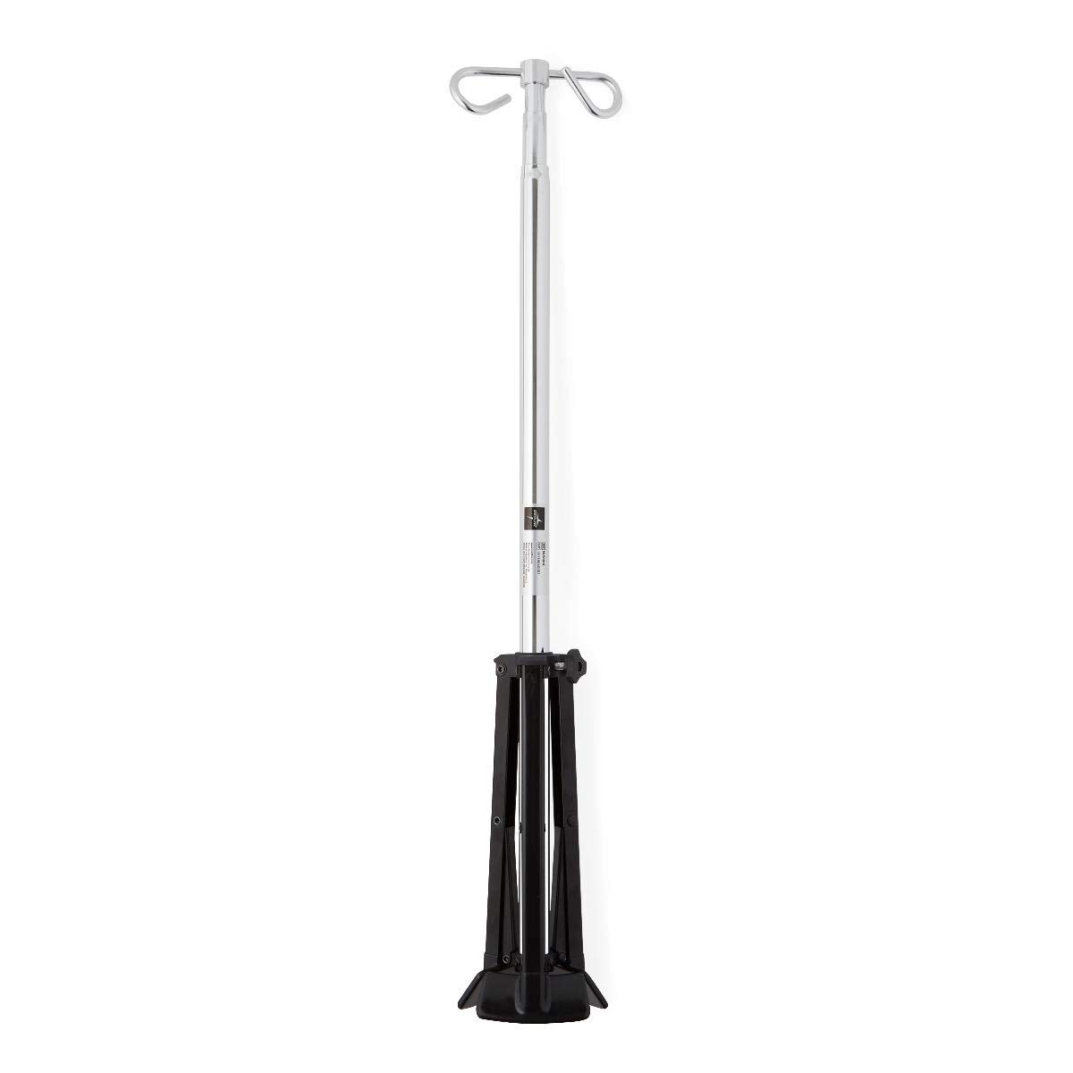 Medline Adjustable IV Pole for Home Healthcare - Sturdy & Portable IV Stand for Infusion Therapy, Hydration, and Medical Treatments - Perfect for Home Use, Hospitals, and Clinics