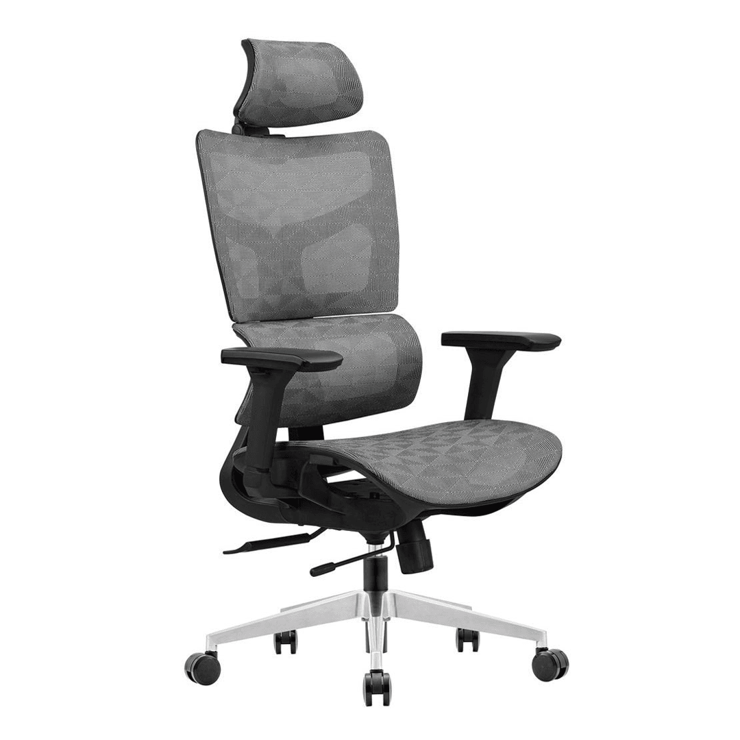 Ergonomic High Back Mesh Office Chair with Lumbar Support - Adjustable Swivel Task Chair for Home & Office Workspace - Perfect for Long Hours Sitting, Gaming, and Remote Work