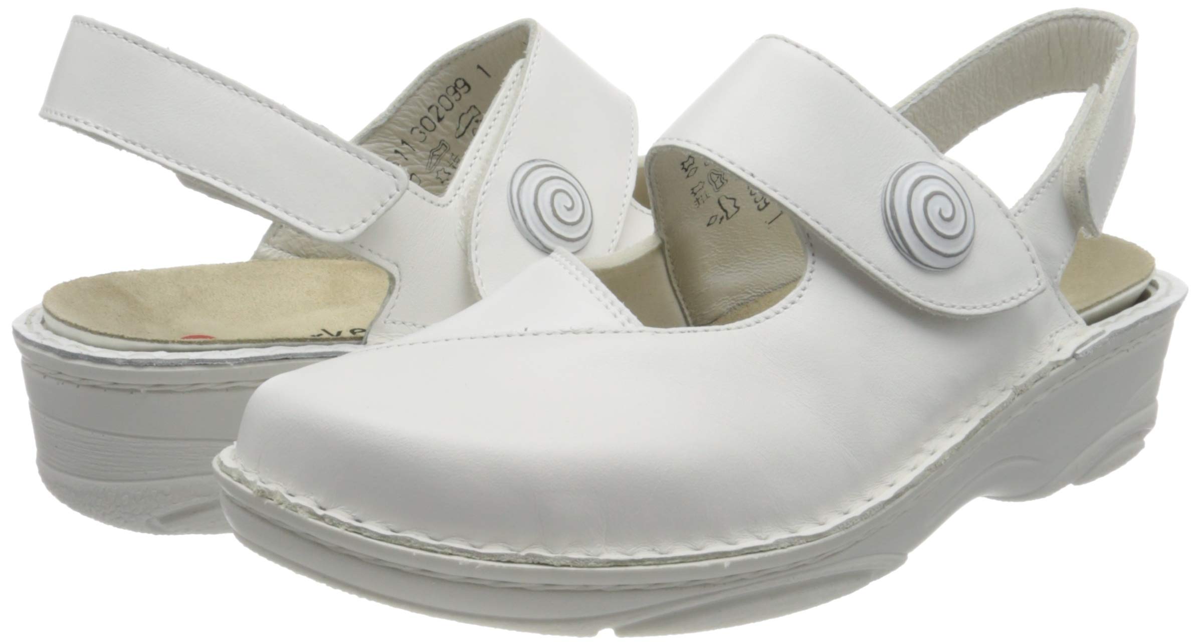 Berkemann Women's Closed Toe Sandals - Comfortable Slip-Resistant Walking Shoes for Travel, Work & Casual Outfits