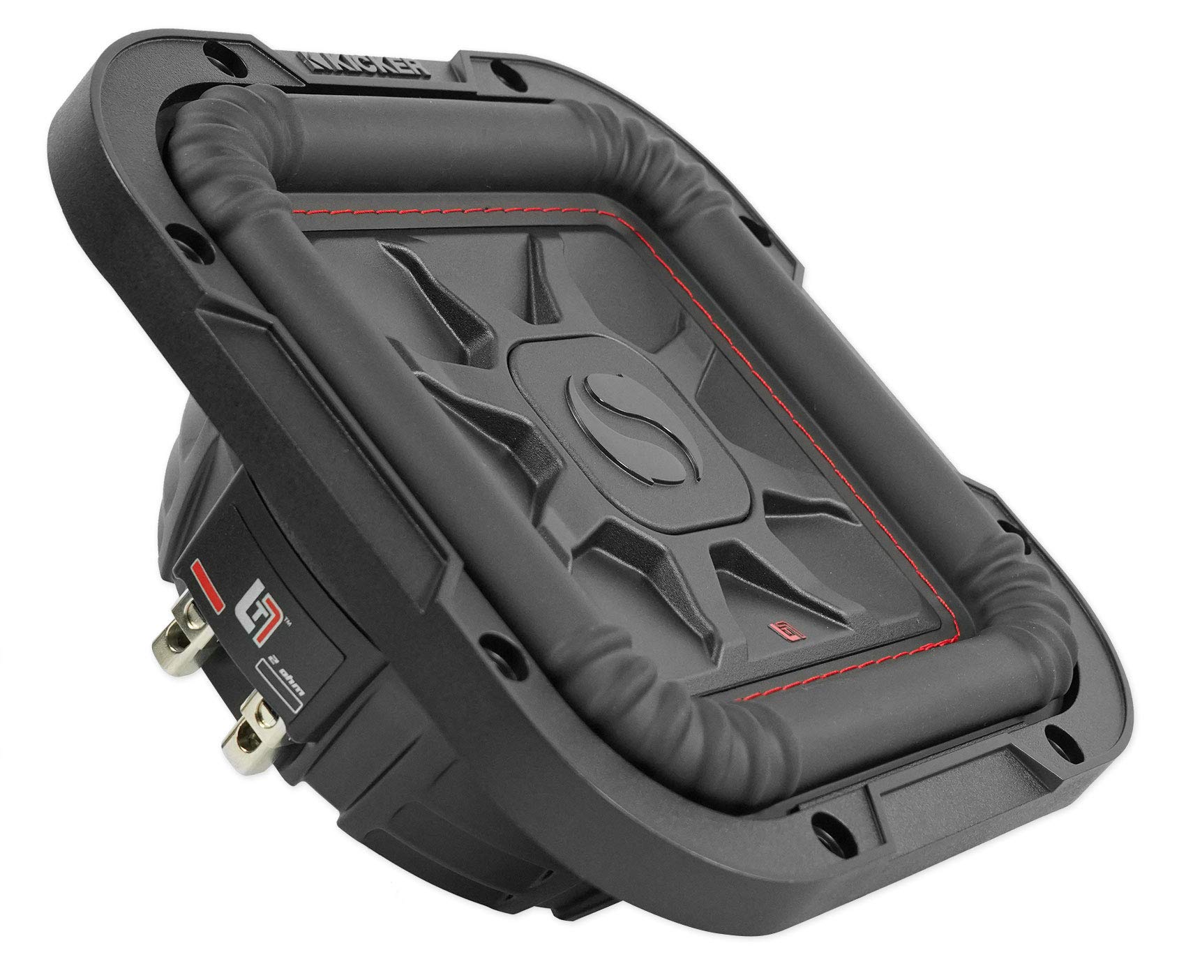 KICKER 46L7T82 8-Inch 700W L7T Solo-Baric Car Subwoofer with Mono Amplifier & Amp Kit - Premium Bass System for Trucks, SUVs & Car Audio Upgrades