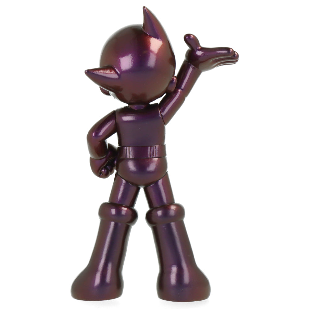 Astro Boy Welcome (Metal Purple) - Anime Collectible Figurine with Eye Closing Feature | Perfect for Home Decor, Office Display, and Gift for Anime Fans