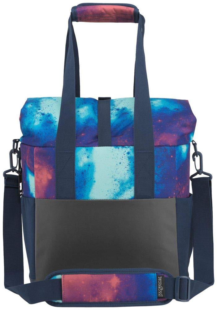 JanSport Chill Break Cooler Backpack - Insulated Lunch Bag for Work, School & Outdoor Adventures | Outer Space Design | Keeps Food & Drinks Cold for Hours