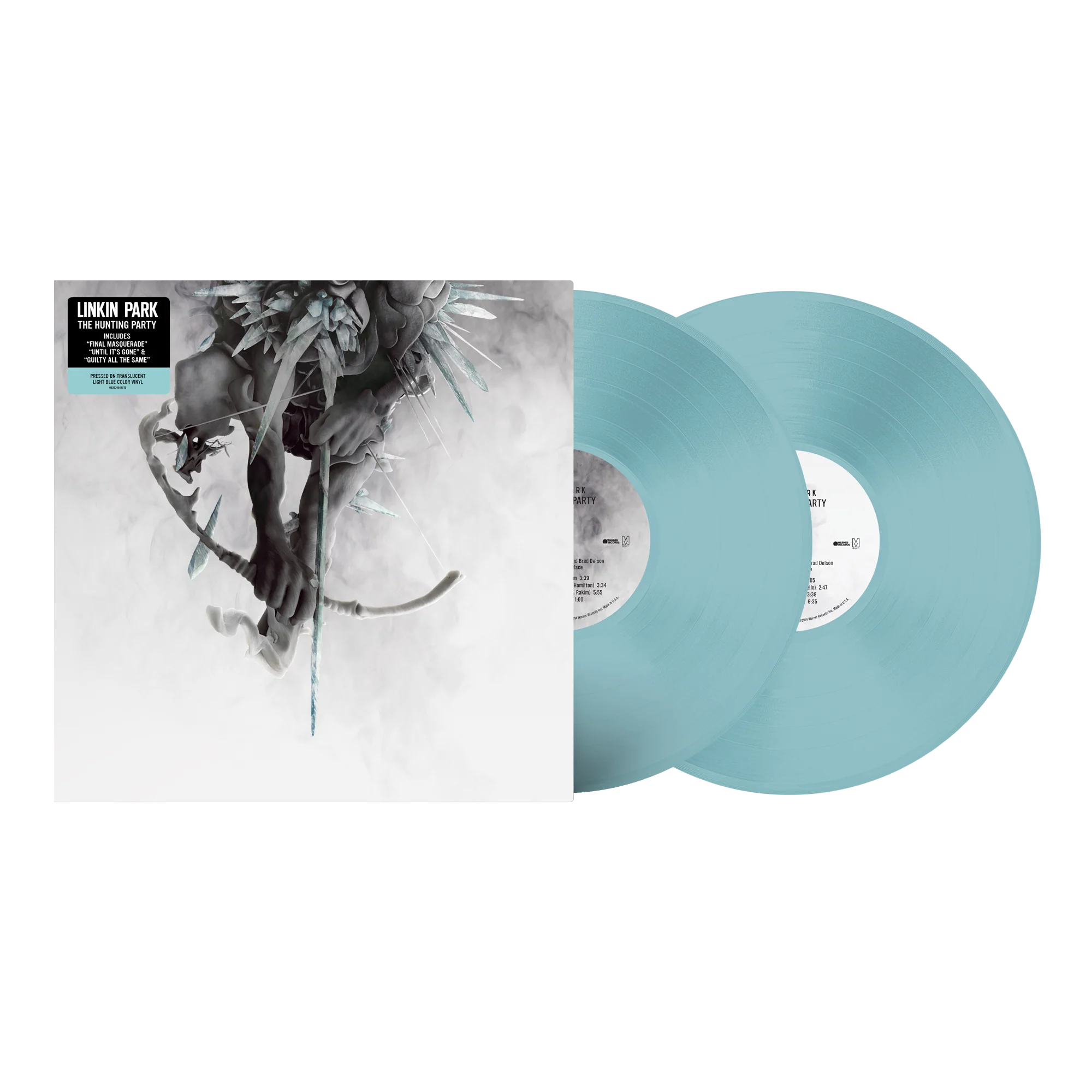 The Hunting Party: Limited Translucent Blue Vinyl 2LP Record - Perfect for Music Collectors & Vinyl Enthusiasts