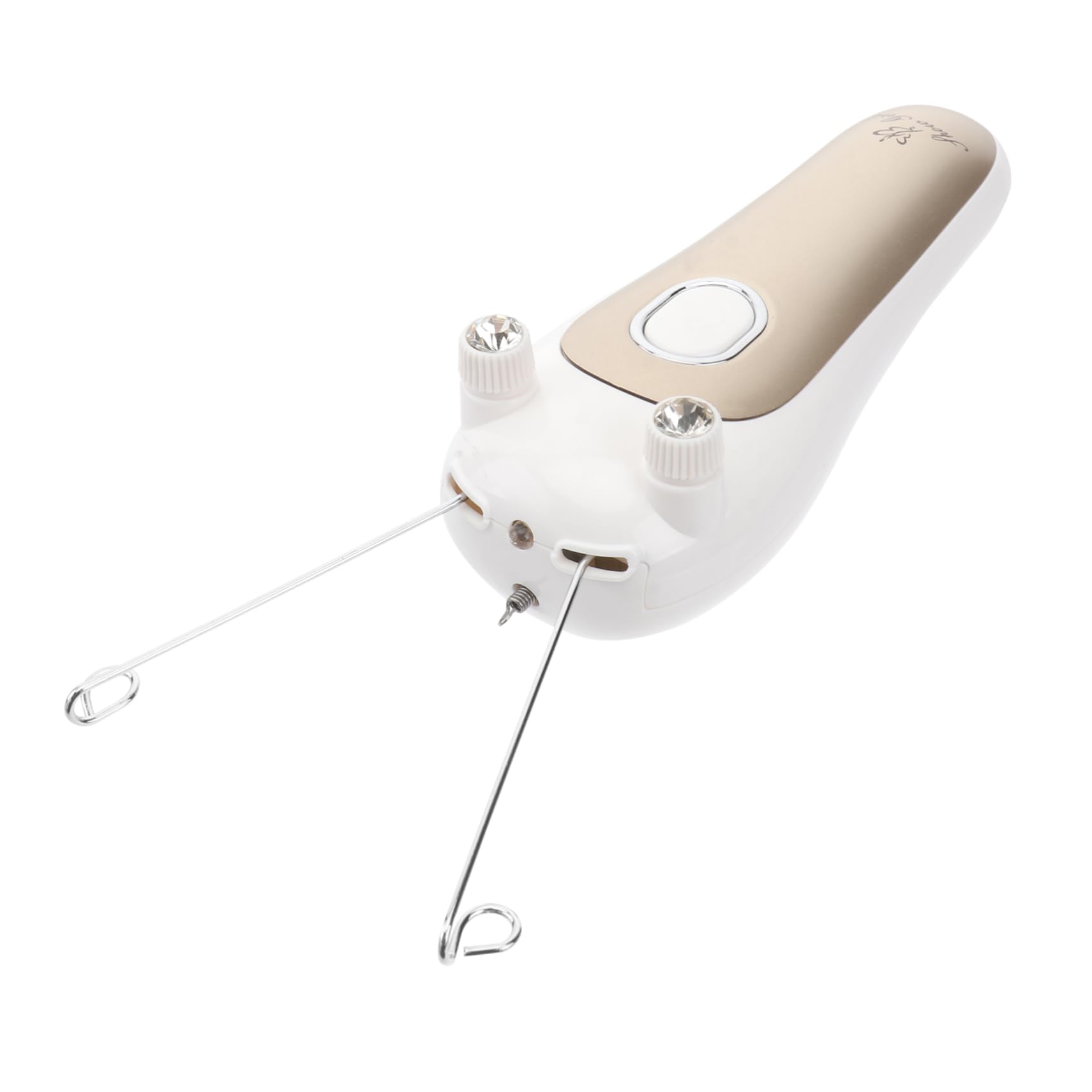 IPetboom Electric Facial Hair Remover Kit - Portable Waxing Device for Women, Eyebrow Trimmer & Body Hair Clipper with Golden Beads | Perfect for Eyebrow Shaping, Bikini Line & Sensitive Skin Hair Removal at Home