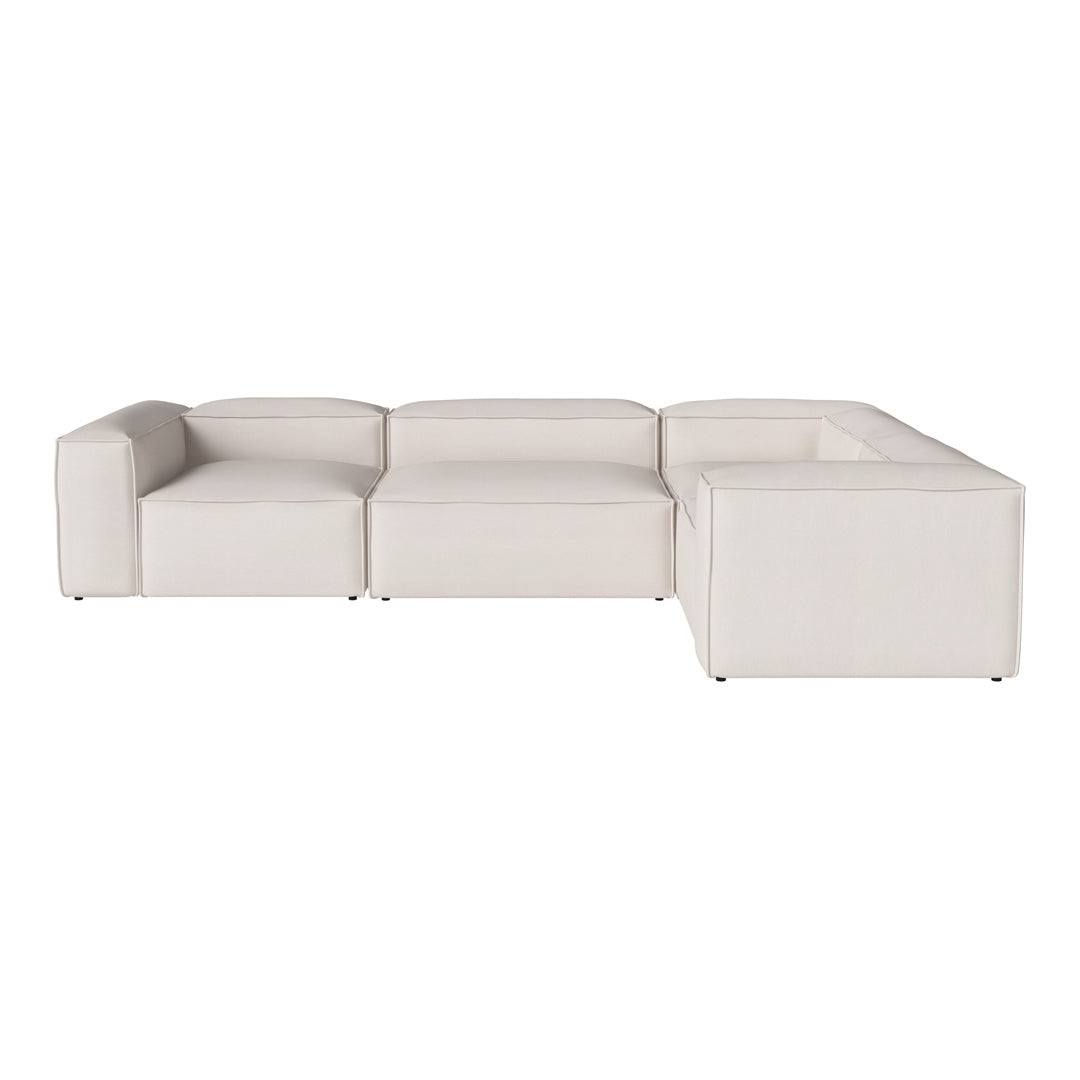 Cosima Corner Sofa - Modern L-Shaped Sectional Couch for Living Room, Home Theater & Lounge Spaces