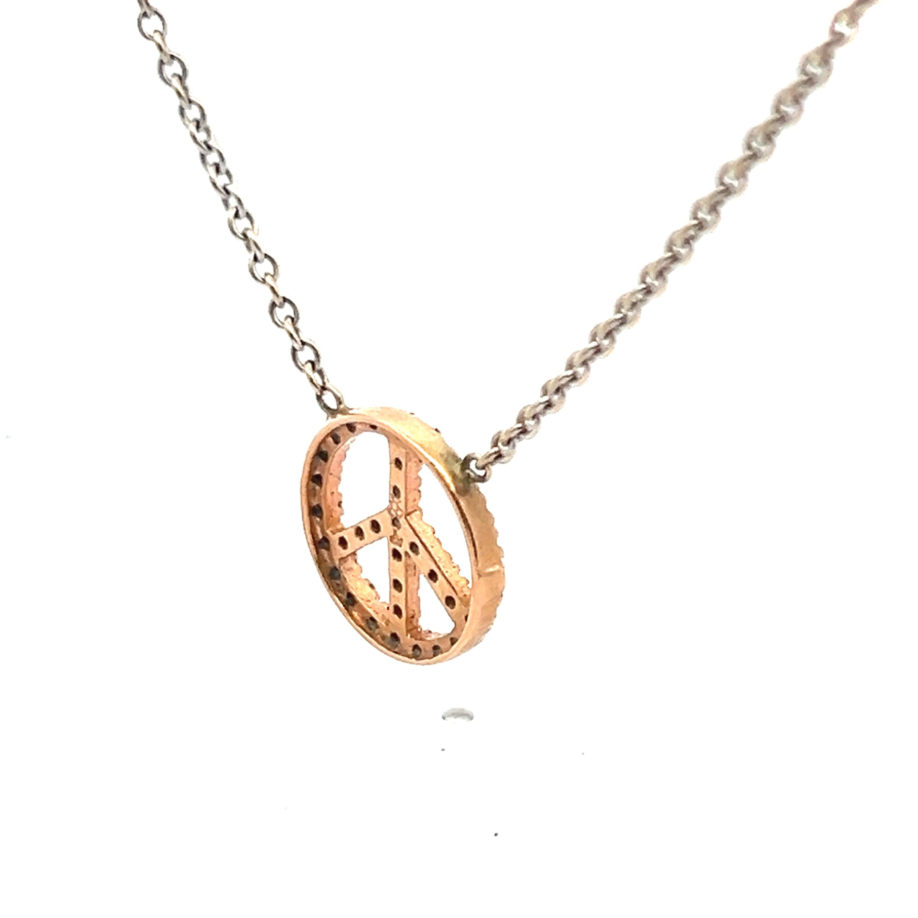 0.07 Carat Round Brilliant I SI1 Diamond 14K Two Tone Gold Pendant Necklace for Women - Elegant Jewelry Gift for Anniversary, Valentine's Day & Special Occasions