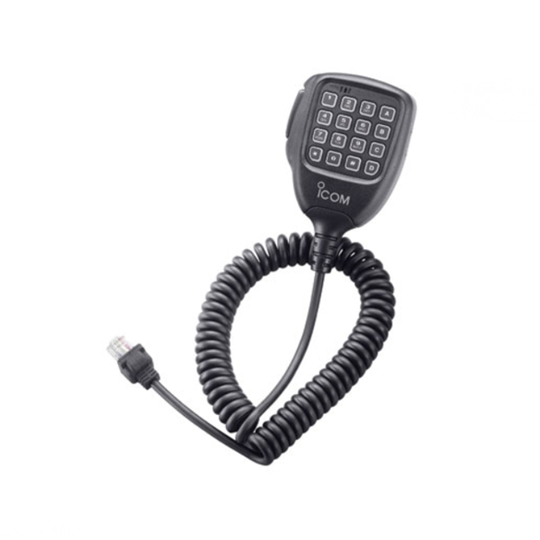 Icom HM152T DTMF Modular Speaker Microphone for LM Mobiles - Professional Two-Way Radio Accessory | Perfect for Security, Construction & Emergency Communication