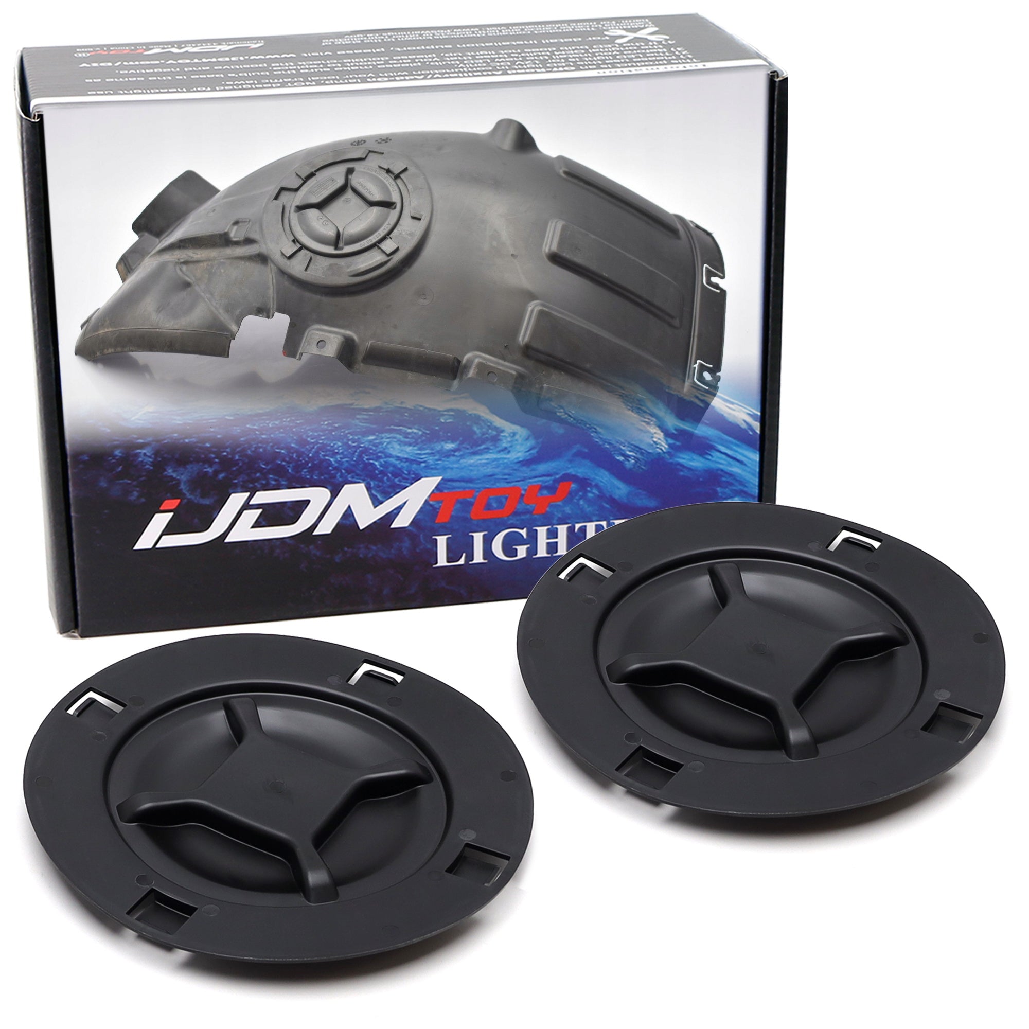 (2) OE Spec Wheel Well Cover Caps for Mercedes W177 A-Class - Perfect Fit Headlamp & Fog Light Accessories | Front Bumper Protection & Off-Road Style Upgrade