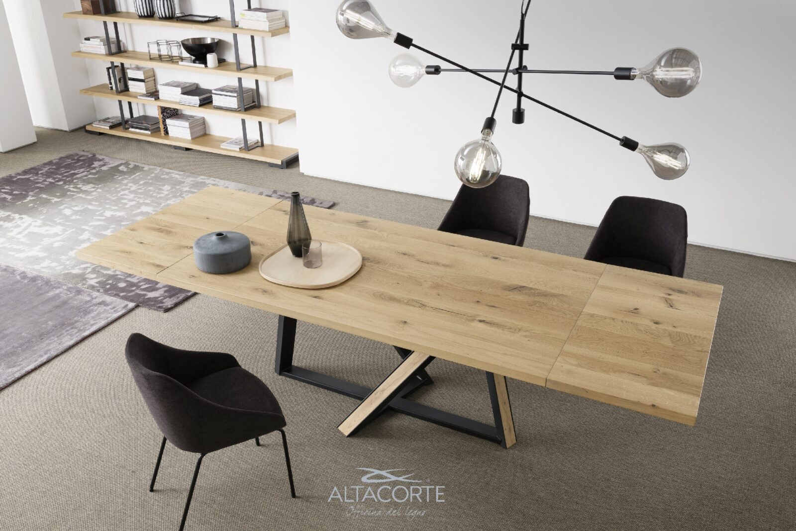 Extending Wien® Table - Expandable Dining Table for Small Spaces | Perfect for Apartments, Studios & Compact Homes | Modern & Space-Saving Design