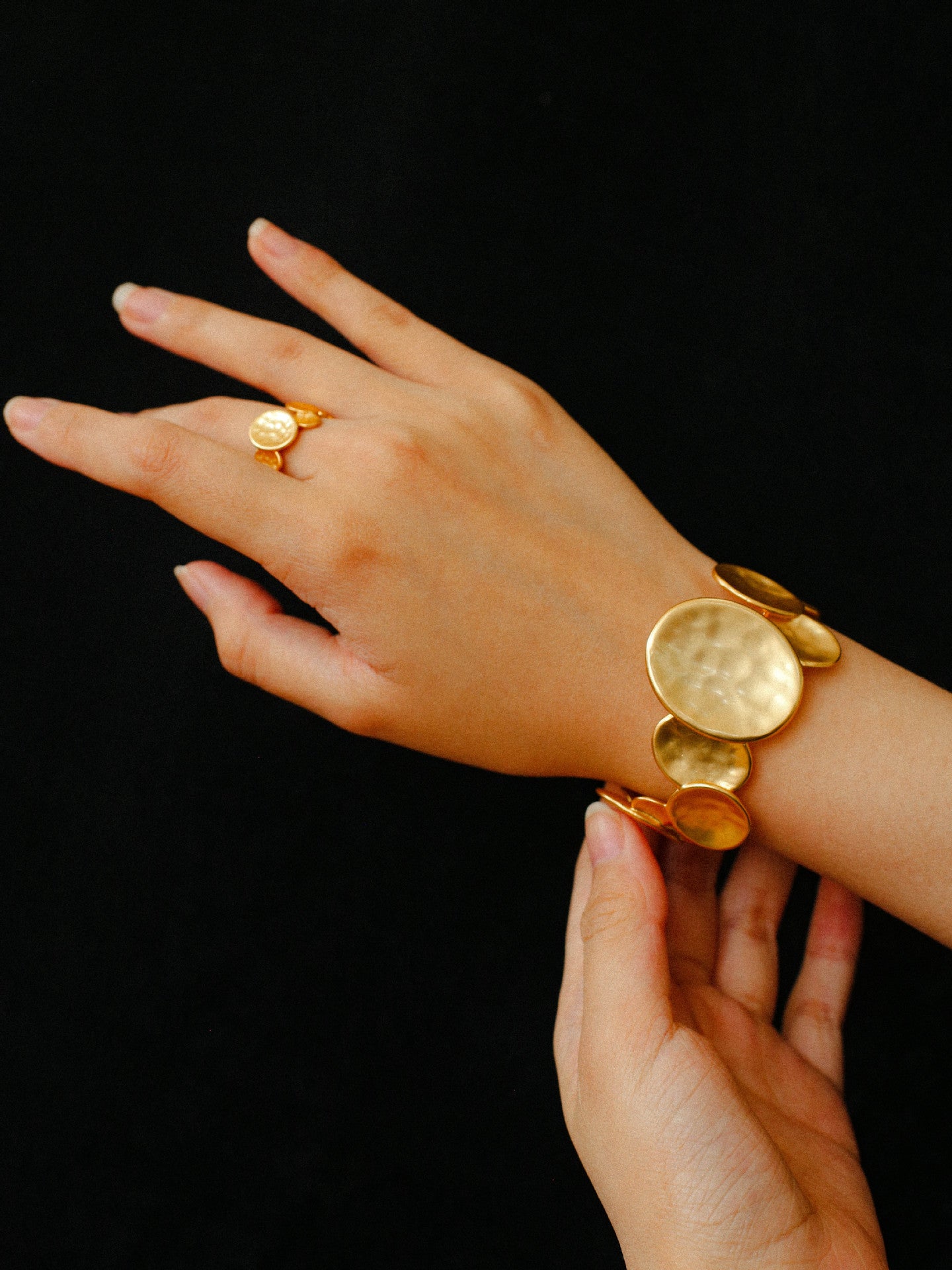 Fluid Rhythm Stacking Rings Set - Elegant Adjustable Stackable Rings for Women - Perfect for Layering, Everyday Wear & Special Occasions