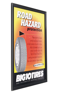 8.5 x 14 Inch Front Loading Poster Snap Frames with SwingSnaps - 1.25