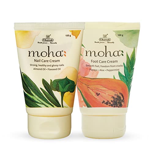MOHA Intensive Heel Repair Cream for Rough, Dry & Cracked Feet - Moisturizing Foot Treatment with 100% Natural Ingredients (Foot Care + Nail Care) - Perfect for Pedicures, Overnight Foot Masks & Winter Foot Protection