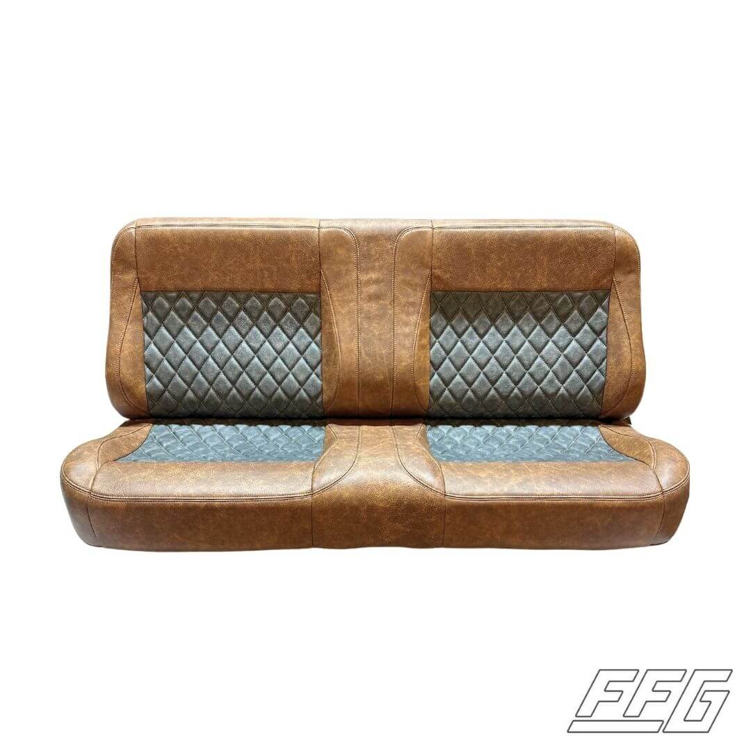 Custom Upholstered Bench Seat for Ford F100 F150 F250 (1973-1979) | Premium Truck Interior Upgrade | Perfect for Restoration Projects & Classic Car Shows