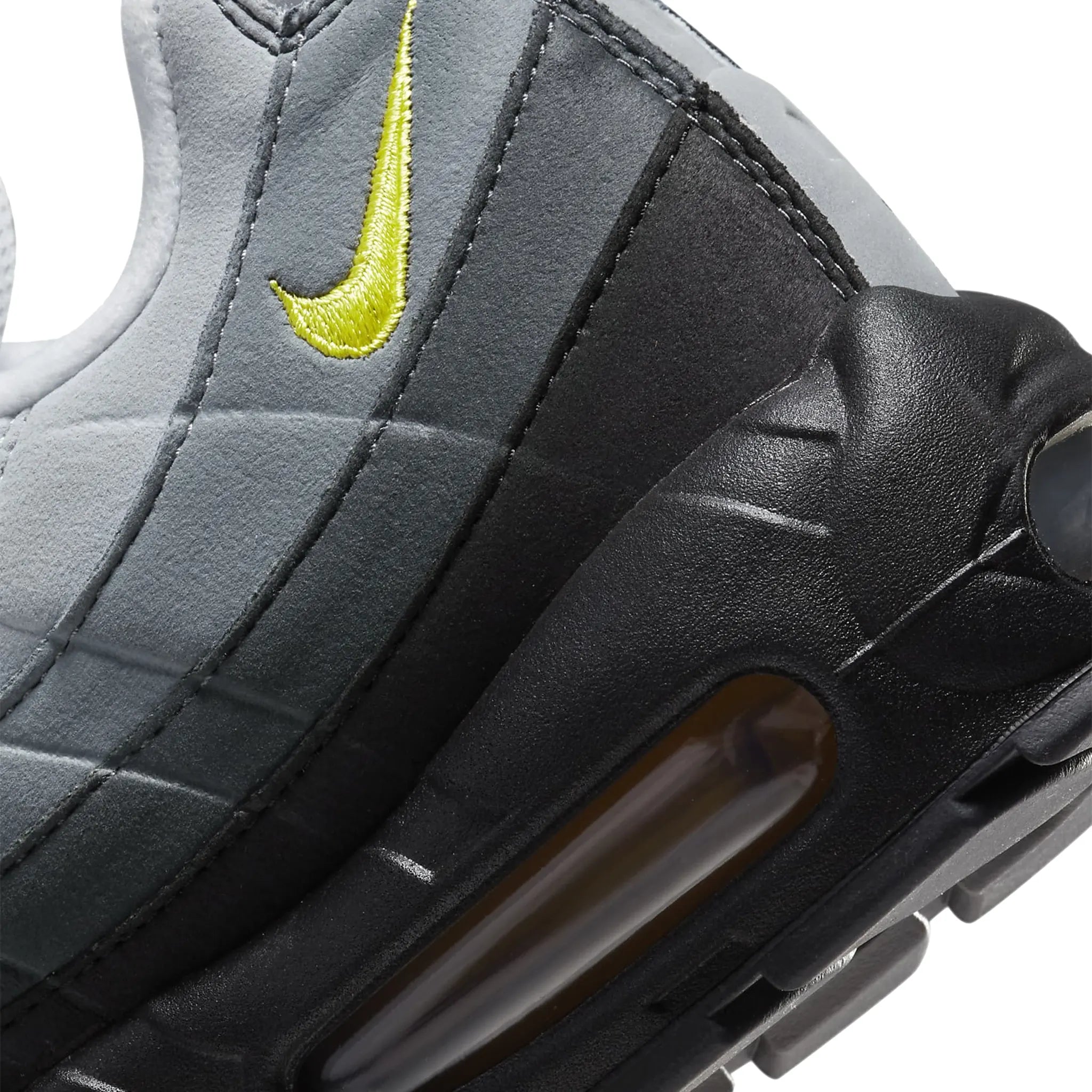 Nike Air Max 95 Icons Yellow Strike Running Shoes for Men - Lightweight Cushioned Sneakers for Jogging, Gym Workouts & Casual Wear