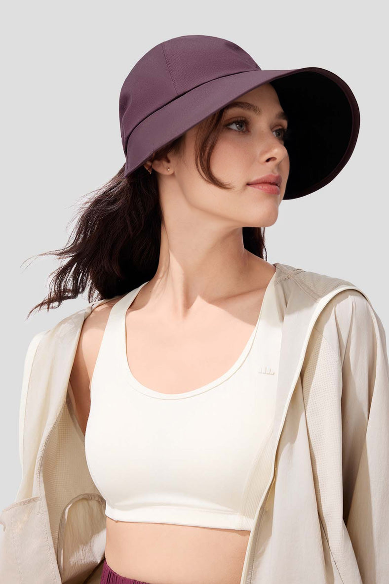 Women's UPF100+ Duckbill Sun Hat with Side Shield - BM715 - Perfect for Beach, Hiking & Outdoor Activities