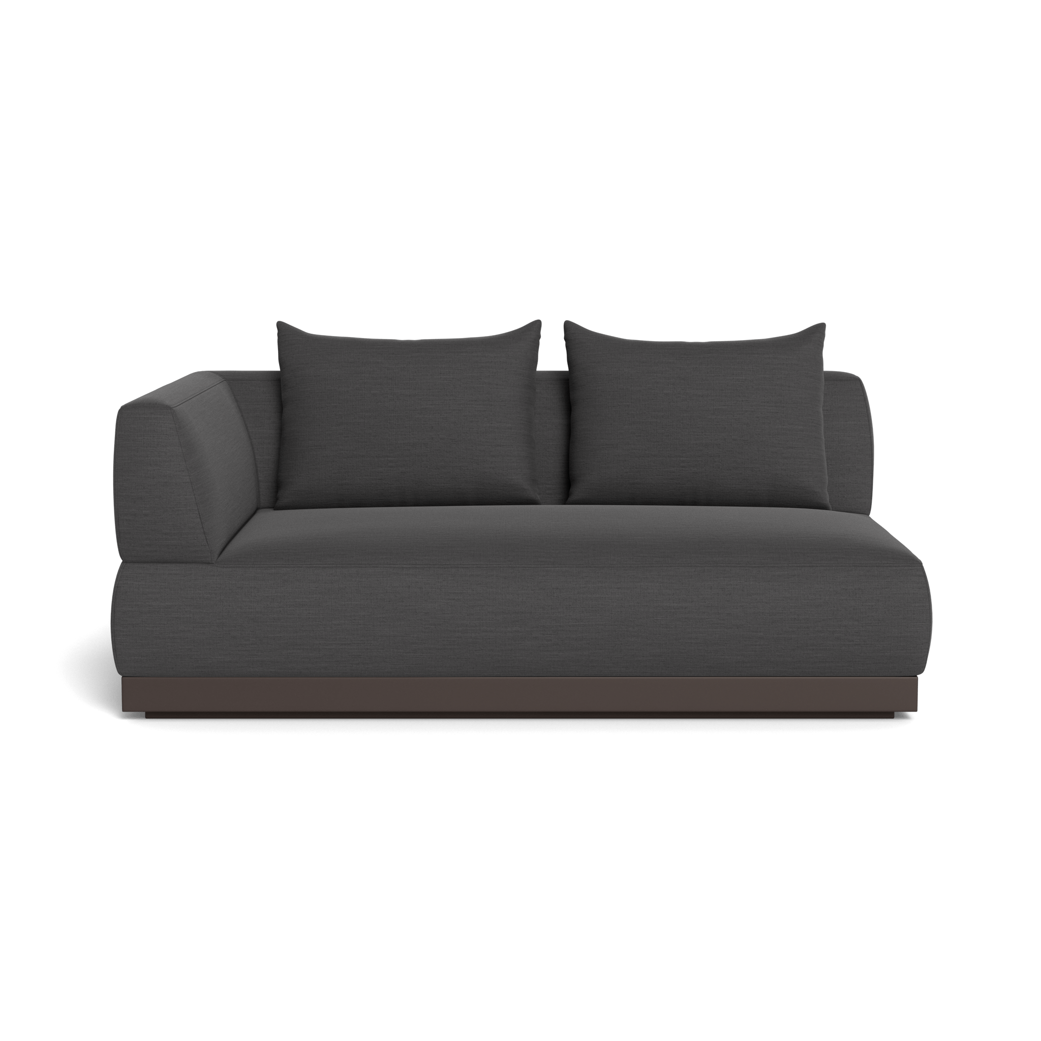 Amalfi 2-Seat Sofa with Left Arm - Modern Living Room Furniture for Small Spaces | Perfect for Apartments, Condos & Cozy Home Decor