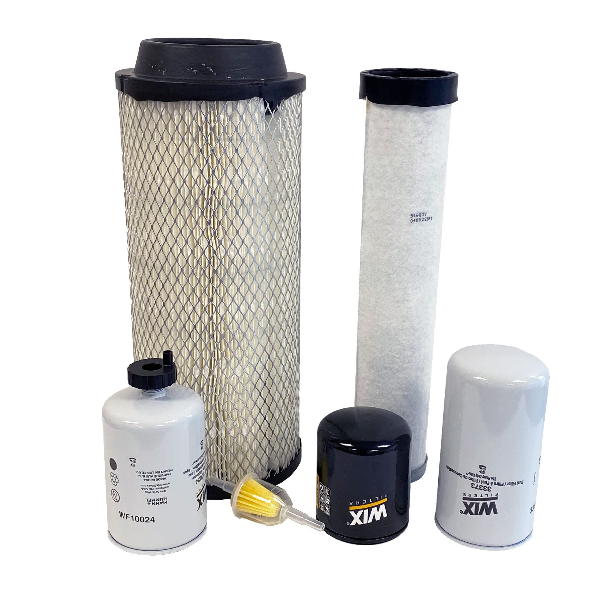 GEHL 4640 Skid Steer Deutz BF3M2011 Engine Maintenance Filter Kit - Air, Oil & Fuel Filters Replacement Set for Heavy-Duty Construction Equipment