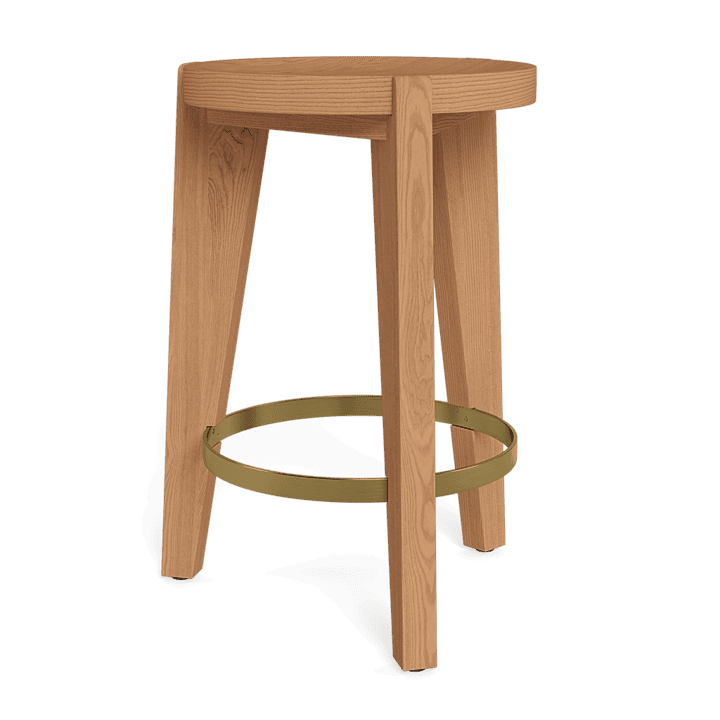 Bari Outdoor Counter Stool - Weather-Resistant Bar Stool for Patio, Deck, Poolside & Garden - Adjustable Height & Durable Design for Outdoor Dining & Entertaining