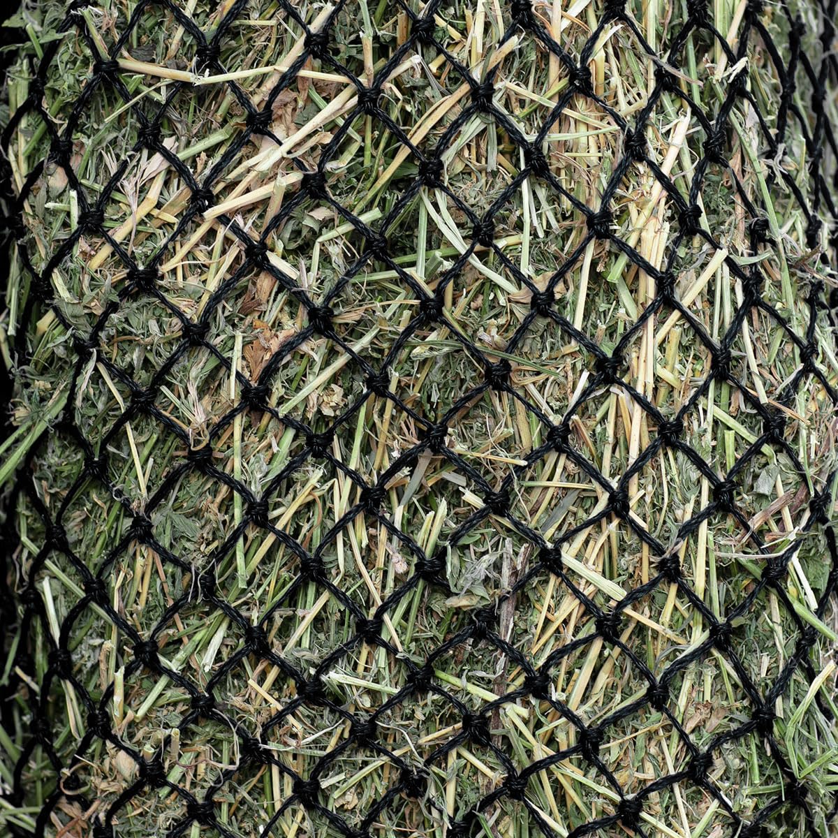 Country Pride Large Ultra Slow Feeder Hay Net for Horses - 4 Pack (Black) | Heavy Duty Hay Bag for Grazing Control | Perfect for Stalls, Trailers & Pastures