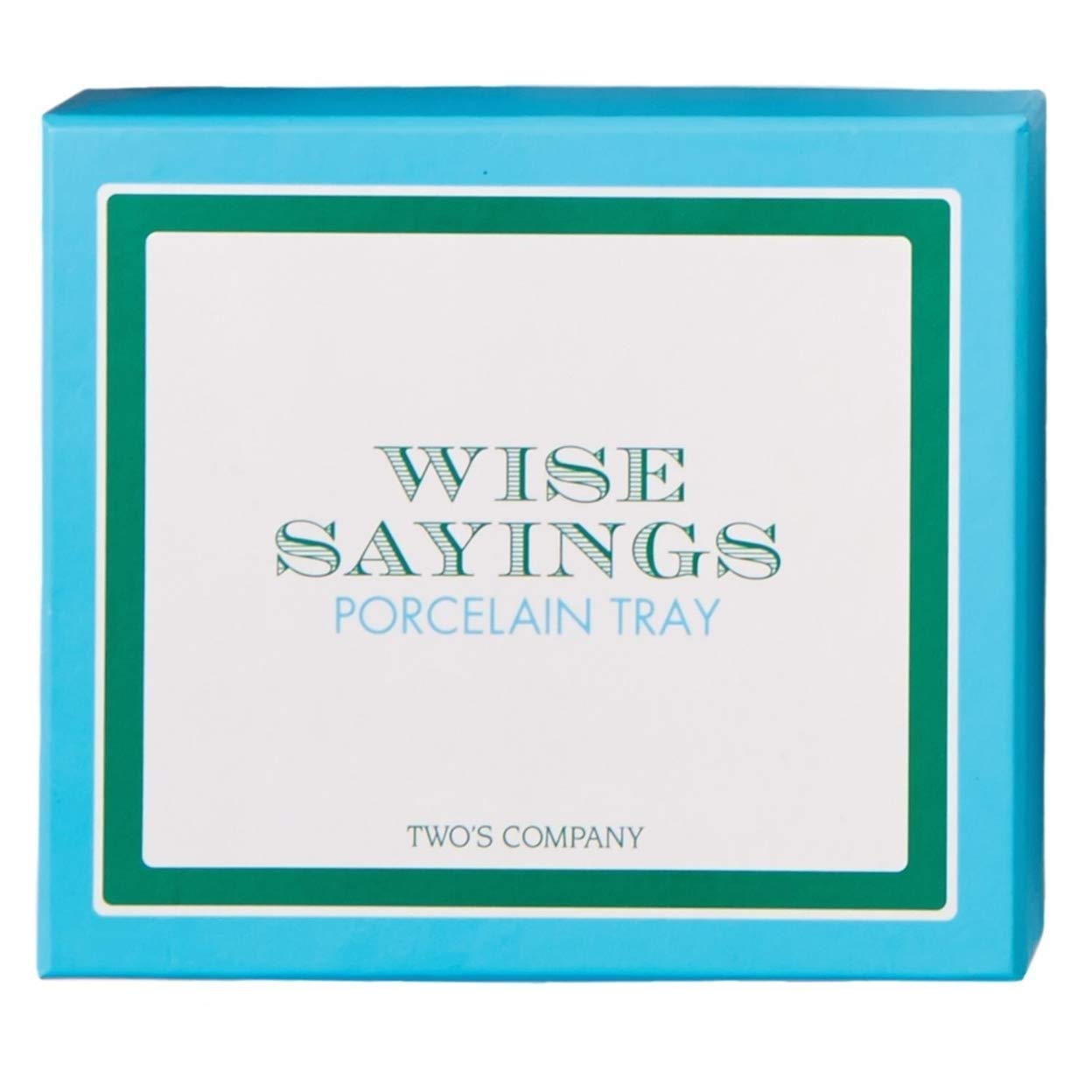 Two's Company Wise Sayings 'Old Friends Are The Best Friends' Desk Tray Set in Gift Box - Perfect Office Organizer for Pens, Notes & Stationery | Thoughtful Gift for Best Friends & Coworkers