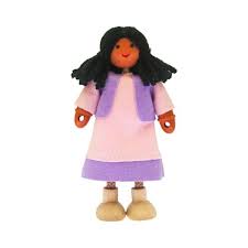 Happy Wooden Dolls - Handcrafted African Wooden Figurines for Home Decor, Gift Giving & Cultural Displays