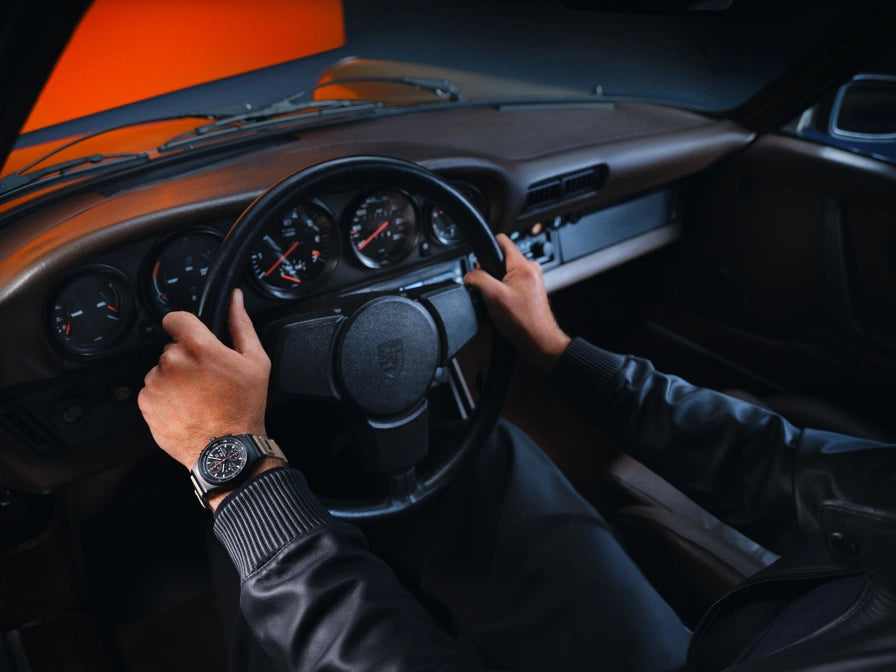 Porsche Design Chronograph 1 - 50 Years 911 Turbo Edition Men's Luxury Watch | Limited Edition Sports Chronograph | Perfect for Racing Enthusiasts & Collectors | Ideal for Special Occasions & Professional Events