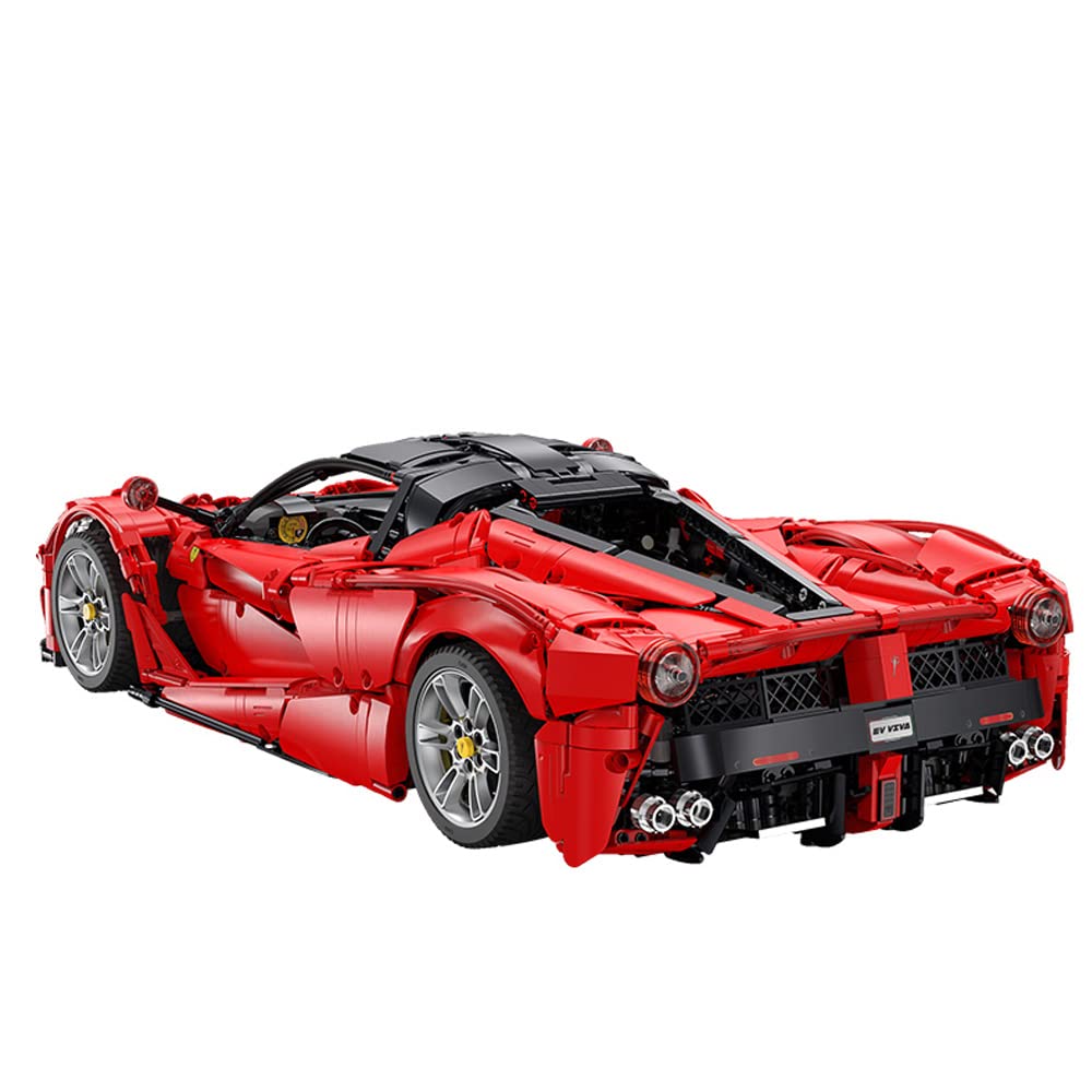 MISINI 61505 Viva Hypercar 1:8 Technic Model Car Kit - CADA Master 4739pcs Large Building Blocks, MOC Super Sports Car Model - STEM Educational Toy Gift for Kids & Adults | DIY Project, Collectible Display, Birthday Present