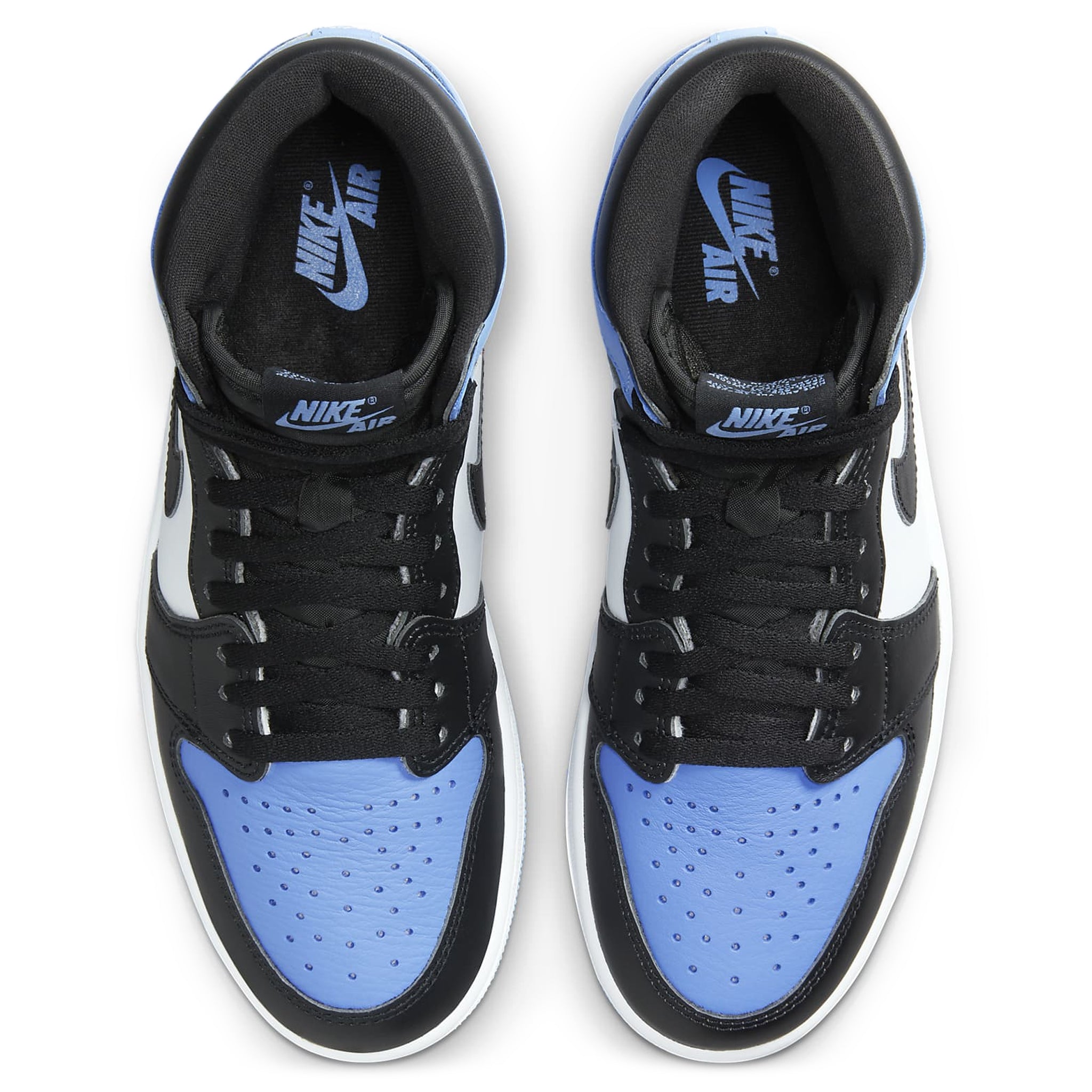Air Jordan 1 Retro High OG UNC Toe - Men's Basketball Shoes - Classic Blue & White Sneakers for Streetwear & Casual Wear