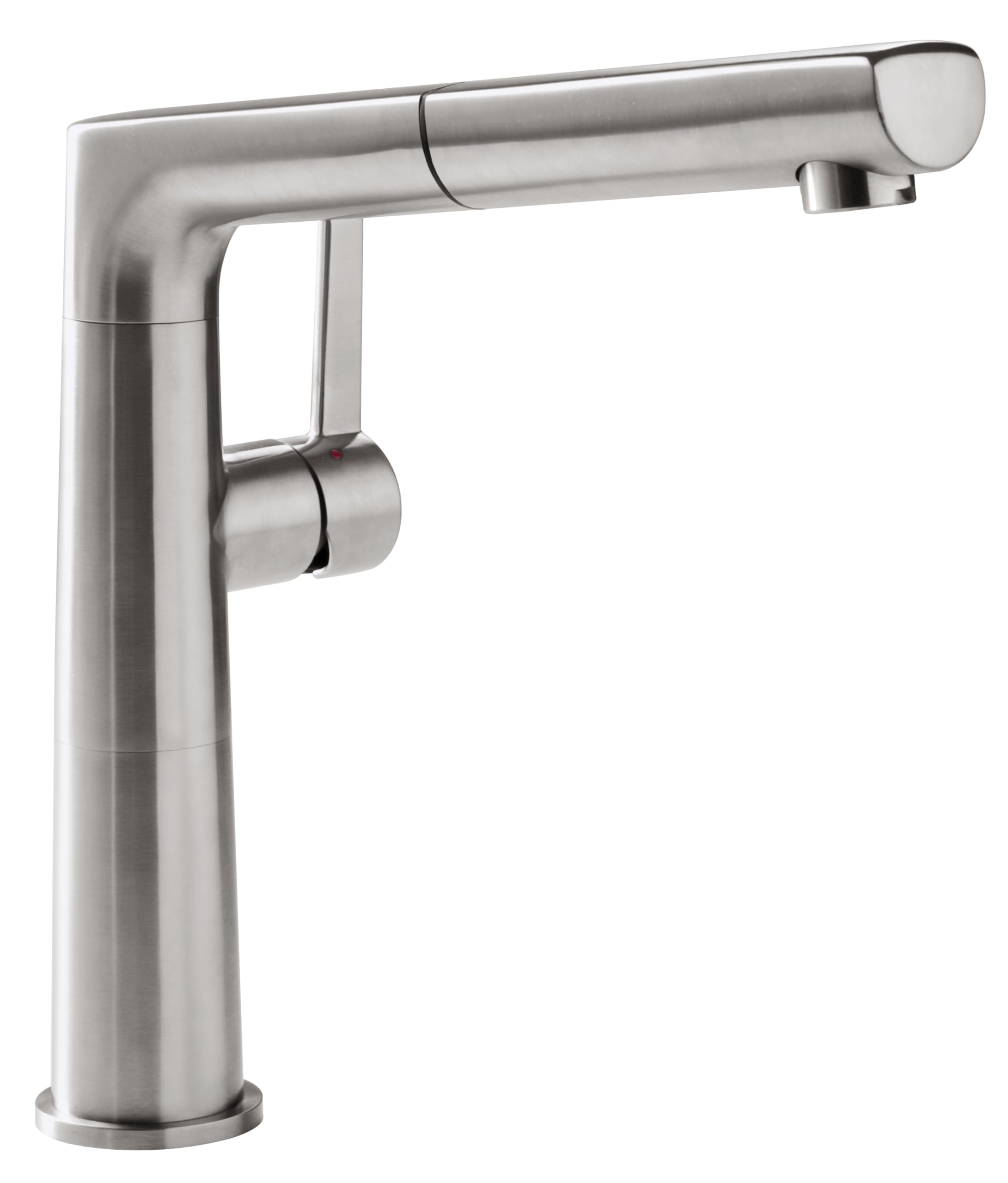 Villeroy & Boch VB-9269 00 LC Sorano Sky Shower Kitchen Faucet in Brushed Stainless Steel - Modern Pull-Down Sprayer for Sink, Ideal for Cooking and Dishwashing