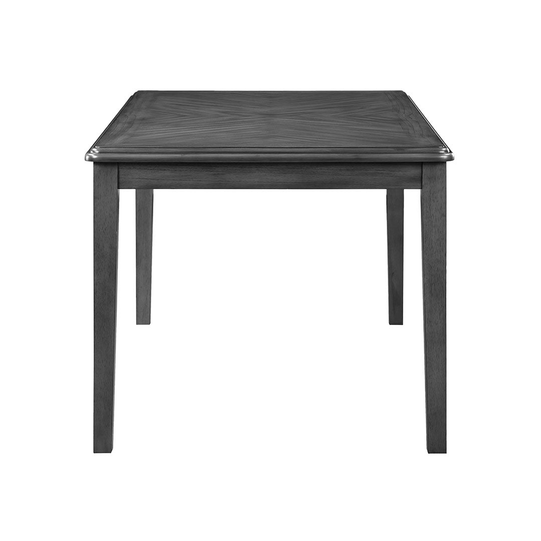 Gia Links 5-Piece Dining Set - Modern Grey Table and Chairs for Kitchen, Dining Room & Small Spaces | Indoor Furniture Set for Home & Apartment