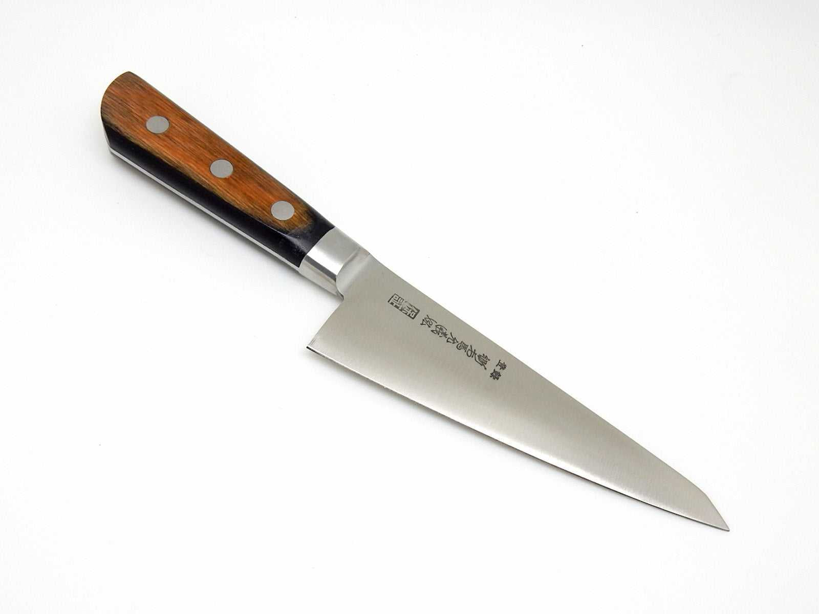 Premium Yoshihiro High Carbon Japanese Steel (SK4) HGB Honesuki Kaku Knife - Perfect for Poultry Butchery & Professional Kitchen Use